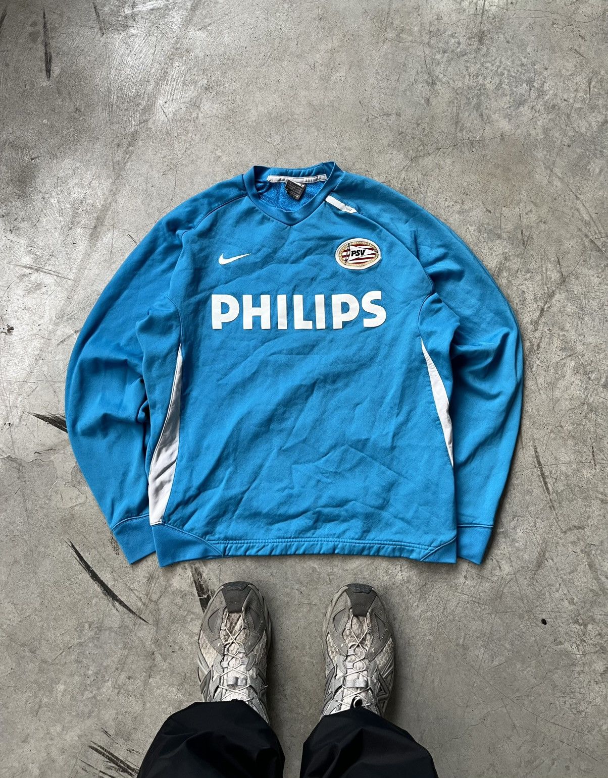 Nike Nike PSV Eindhoven Football Sweatshirt #9 Weber 00s Size US L / EU 52-54 / 3 - 1 Thumbnail