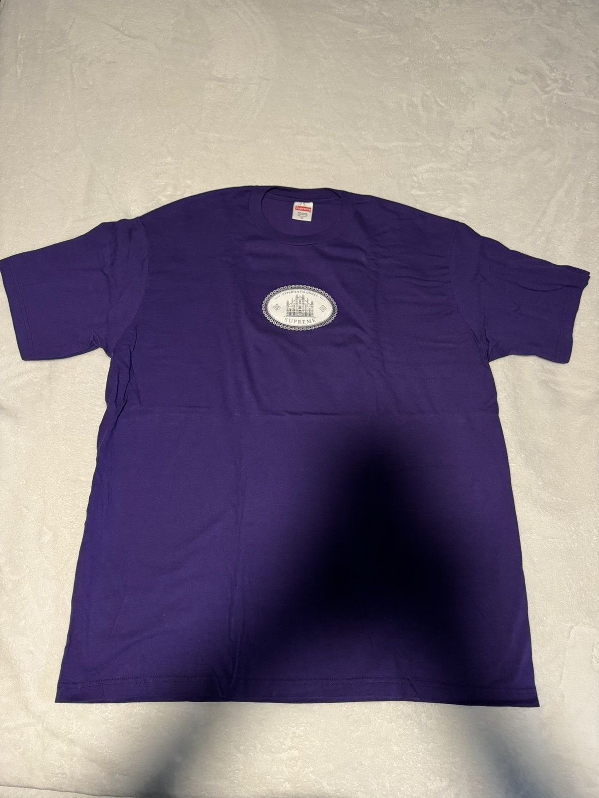 image of Supreme Experientia Tee in Purple, Men's (Size XL)