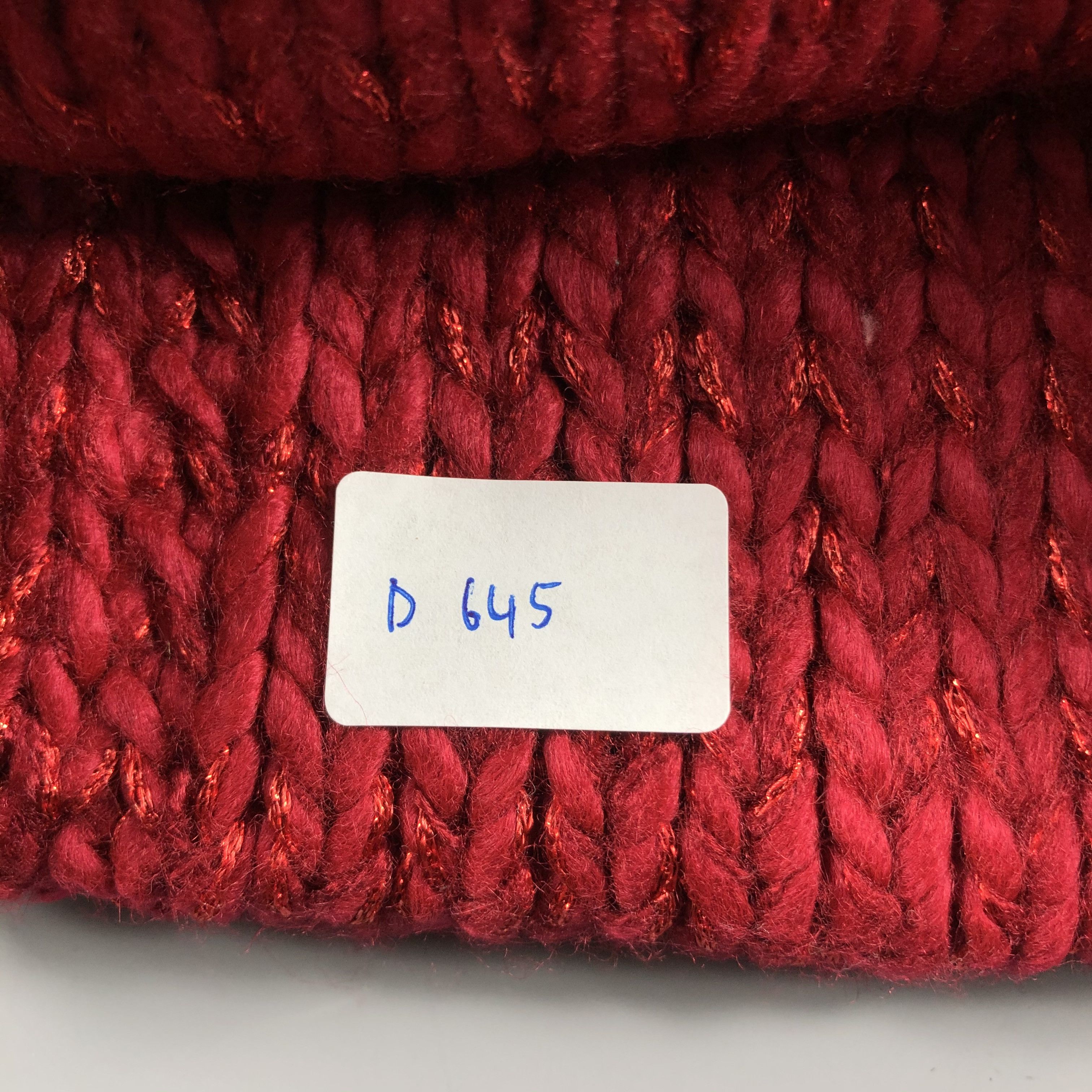 Vintage Womens Wording PomPom Beanie Snow Hat Snow Cap -D645 Size ONE SIZE - 8 Thumbnail