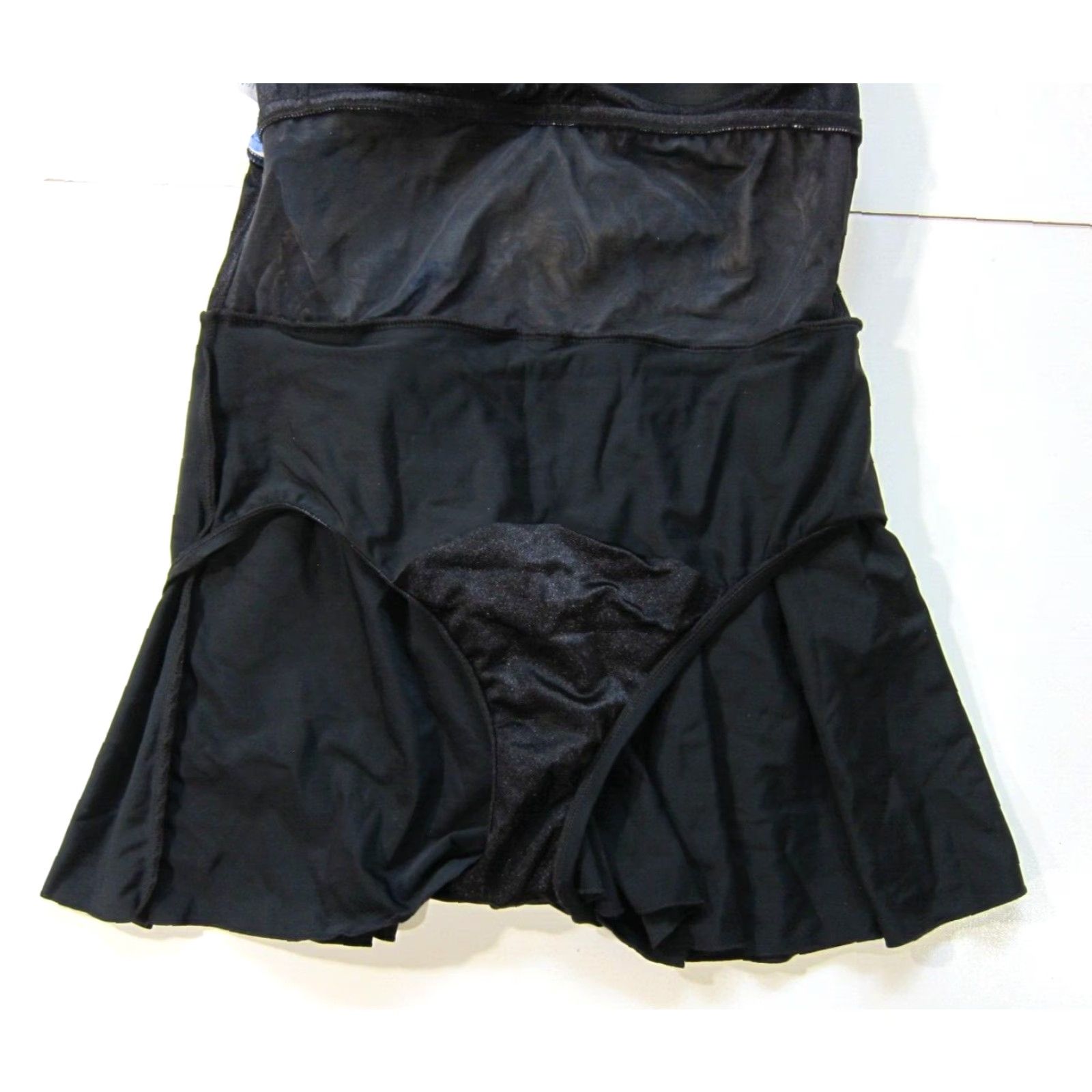 Vintage VINTAGE Rose Marie Reid Black Oceanic Floral One Piece Swim Dress Medium Size M / US 6-8 / IT 42-44 - 7 Thumbnail