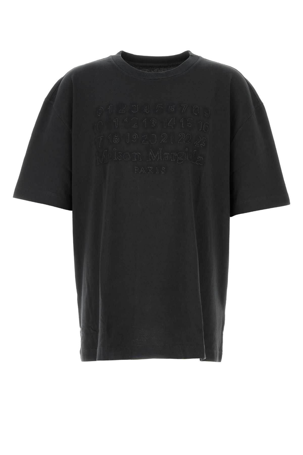 Black Cotton Oversize T-Shirt