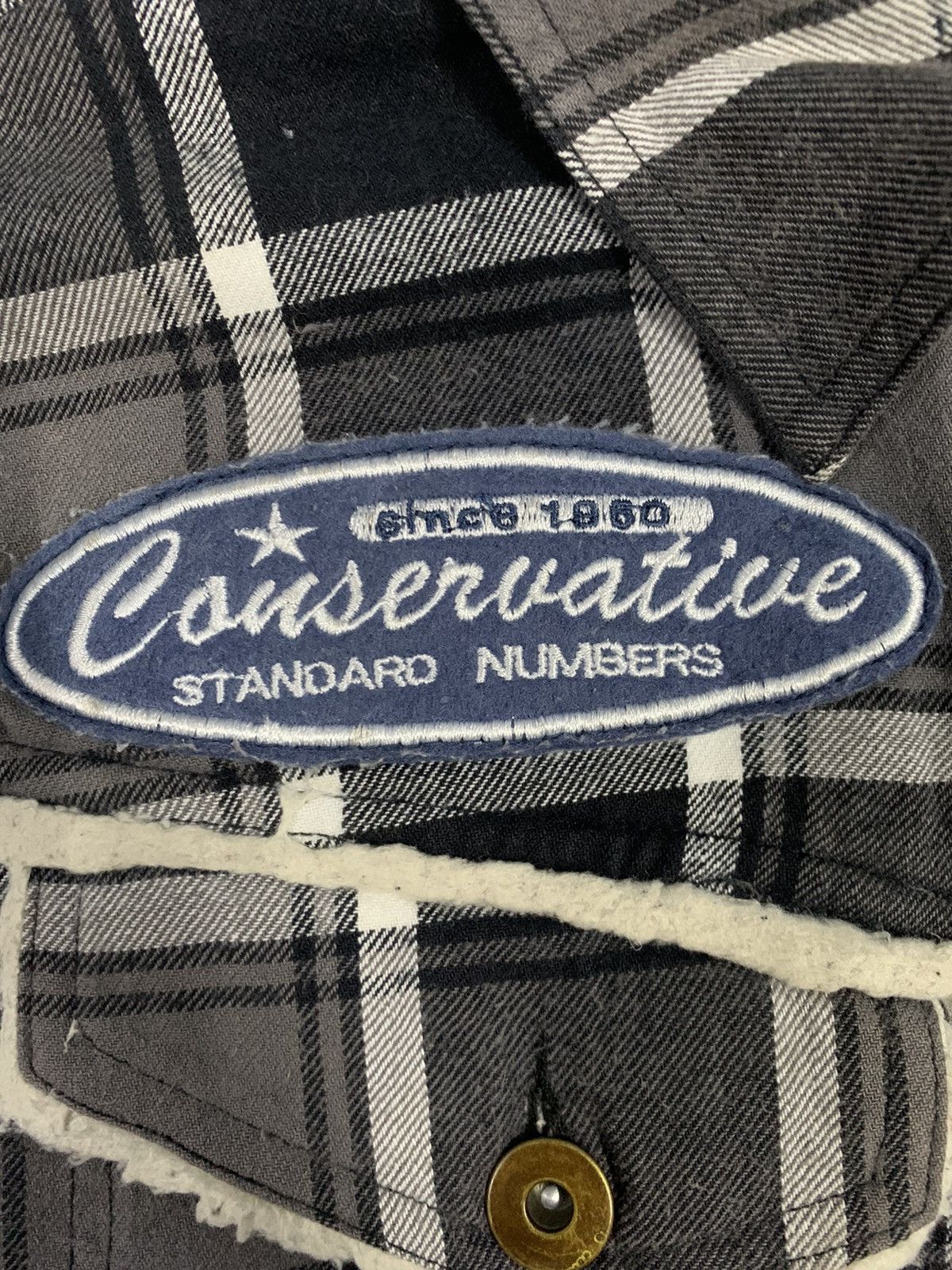 Japanese Brand Japanese Clone Devgru Plaid Multipockets Sherpa Lined Jacket Size US M / EU 48-50 / 2 - 7 Thumbnail