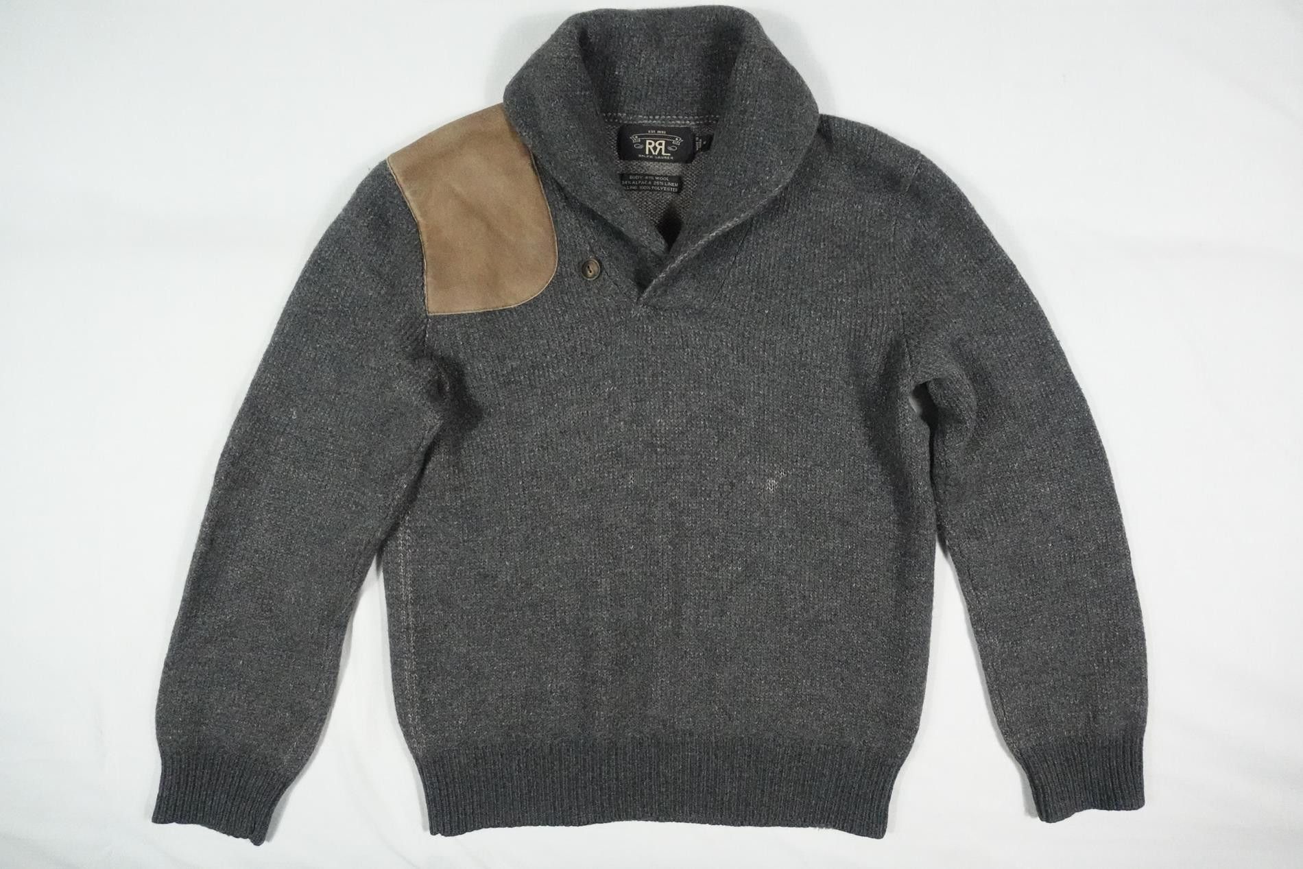 RRL Ralph Lauren RRL Double Ralph Lauren Sweater Cardigan Wool Vintage M Size US M / EU 48-50 / 2 - 1 Thumbnail