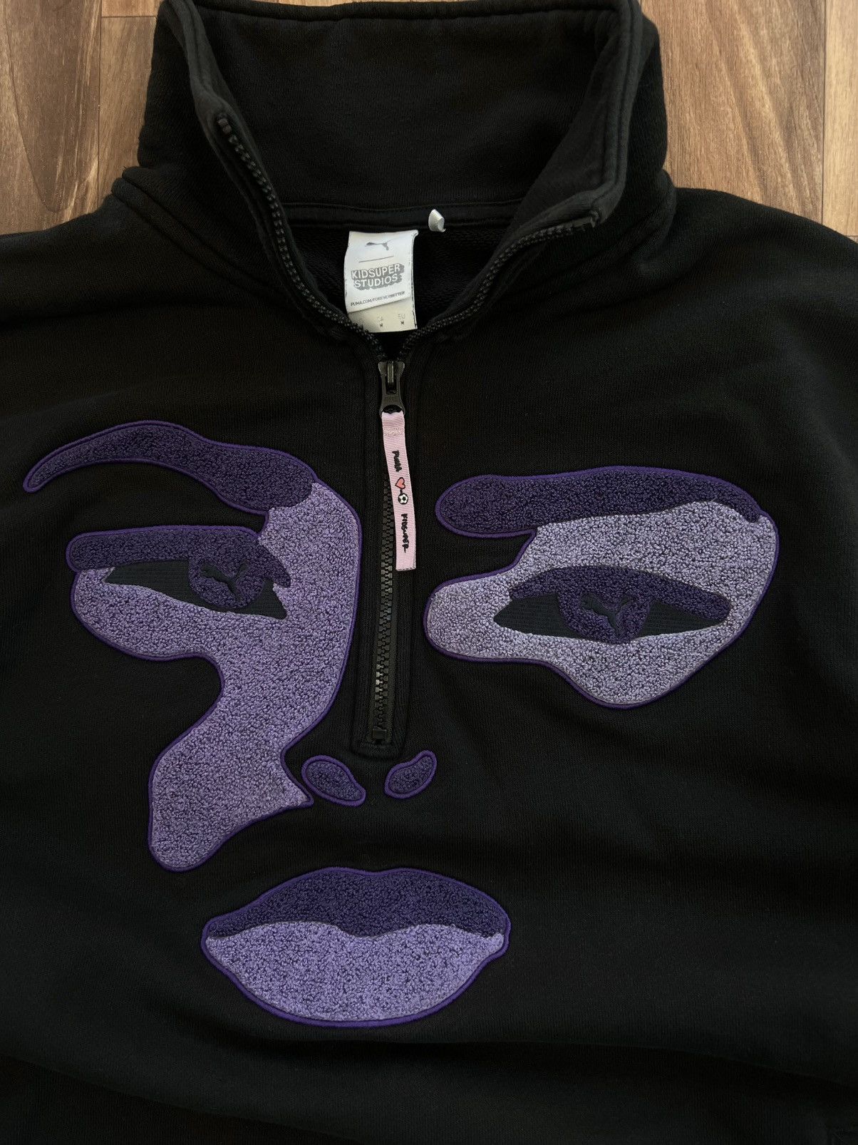 KidSuper × Puma Kidsuper x Puma Face Logo Half Zip Avant Garde 00s Runaway Size US M / EU 48-50 / 2 - 3 Thumbnail
