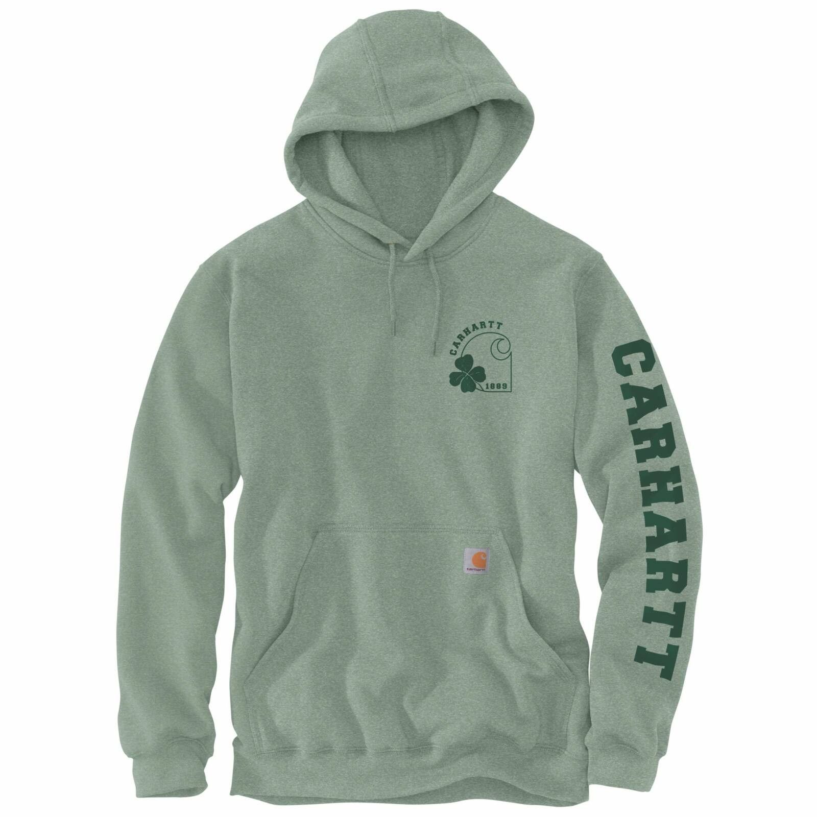 Carhartt Shamrock Hoodie - jade heather