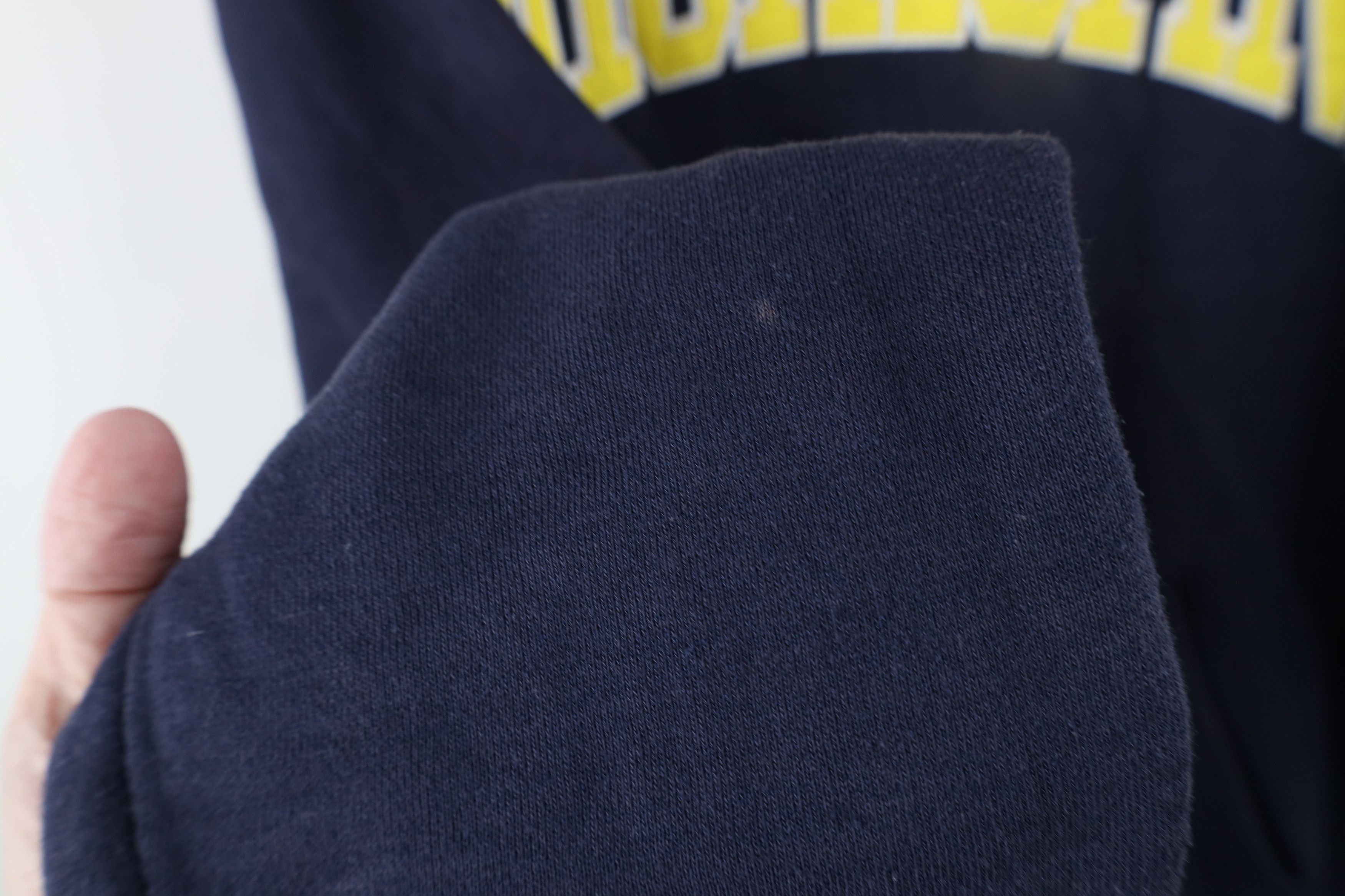 Vintage Vintage Spell University of Michigan Hoodie Sweatshirt Blue Size US L / EU 52-54 / 3 - 11 Thumbnail