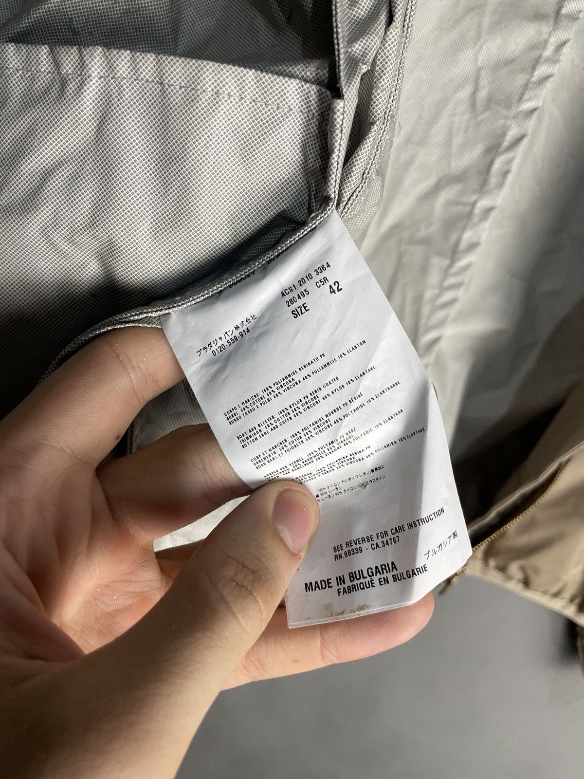 Prada Prada Milano Nylon Jacket Size S / US 4 / IT 40 - 13 Thumbnail