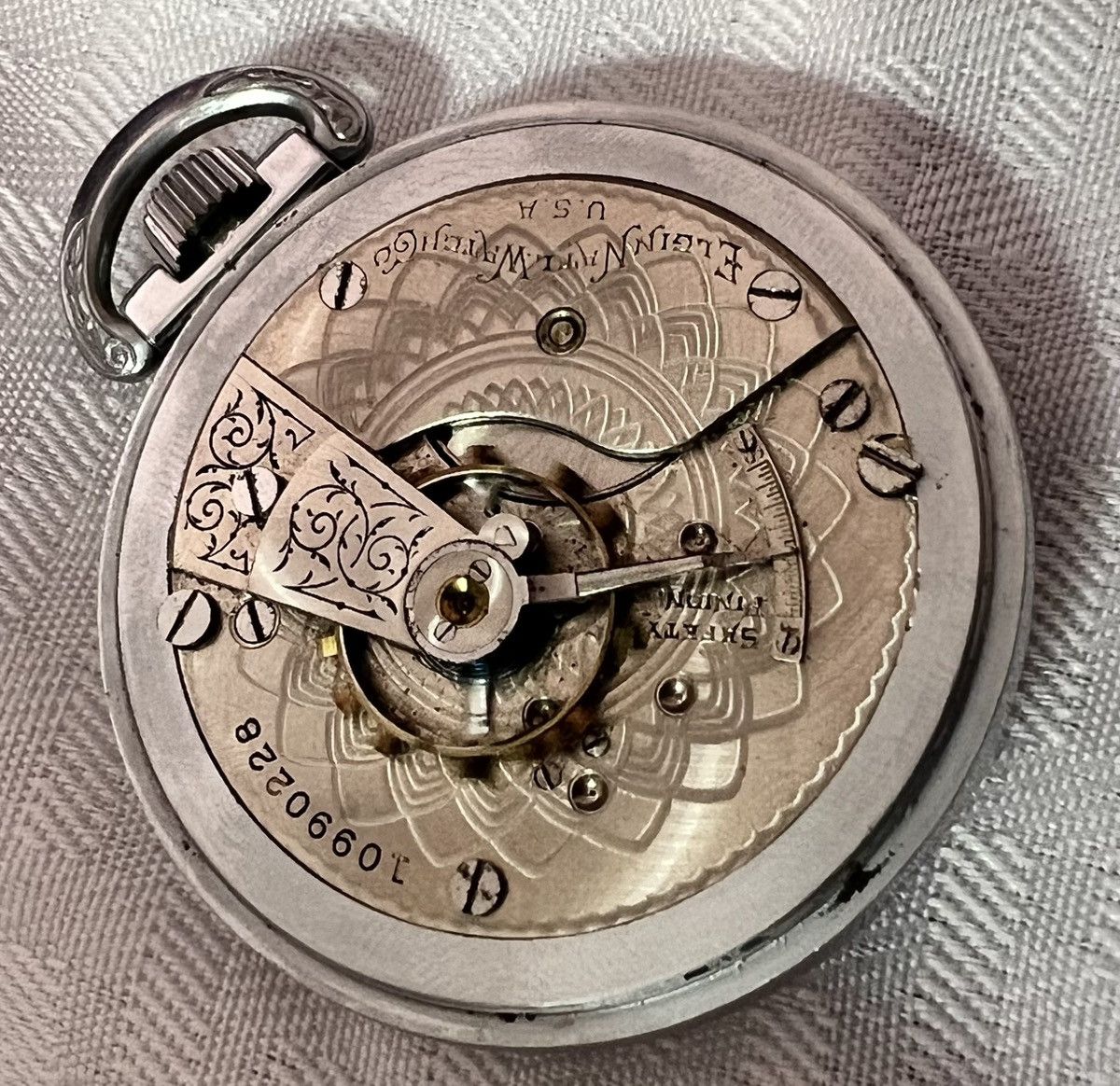 Elgin National Watch Company 7 Jewel 18s Vintage 1904 Elgin Watch Defiance Star Watch Co Size ONE SIZE - 6 Thumbnail
