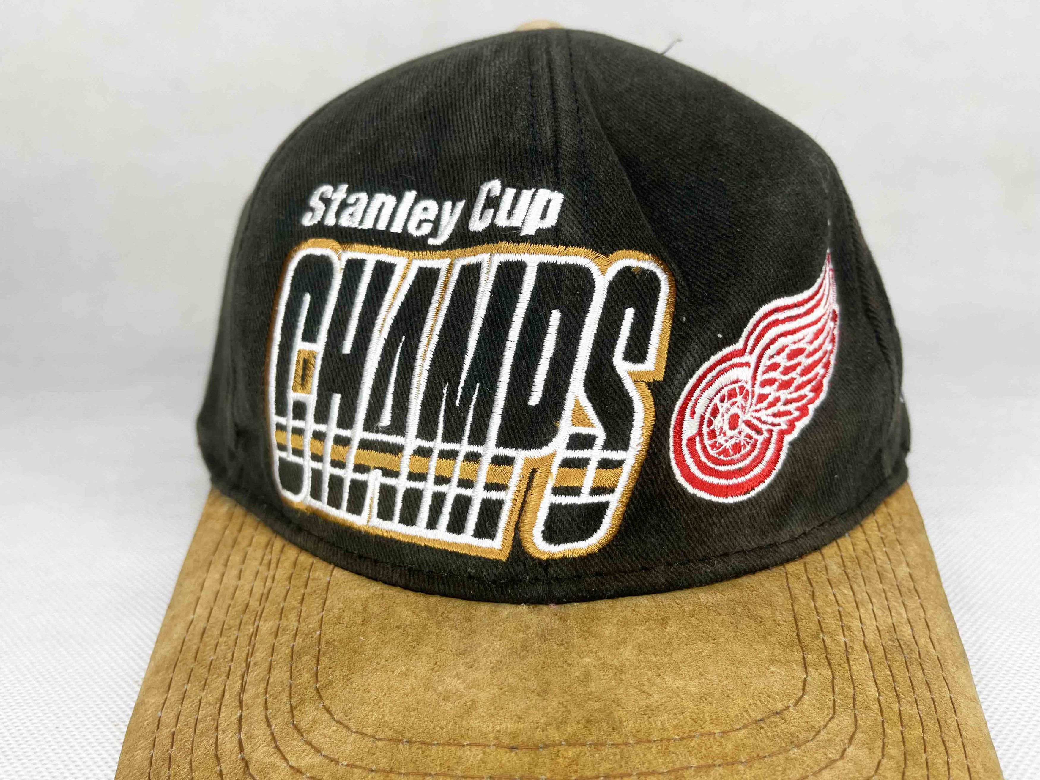 Starter Vintage Starter NHL Stanley Cup Detroit Red Wings Cap Hat Size ONE SIZE - 2 Thumbnail