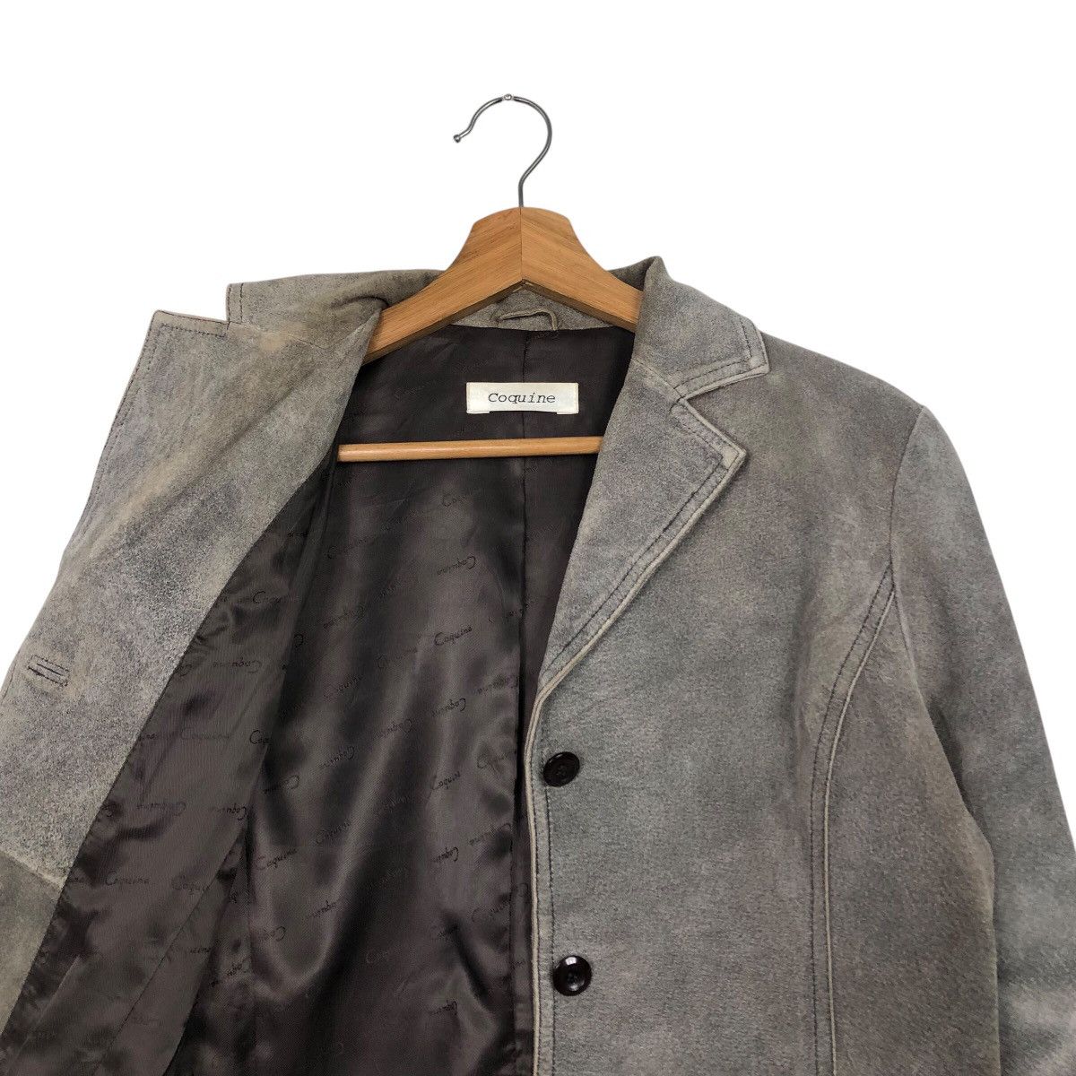 Japanese Brand 📌Vintage Biker Leather Jacket Coquine Issey Miyake Size US M / EU 48-50 / 2 - 13 Thumbnail