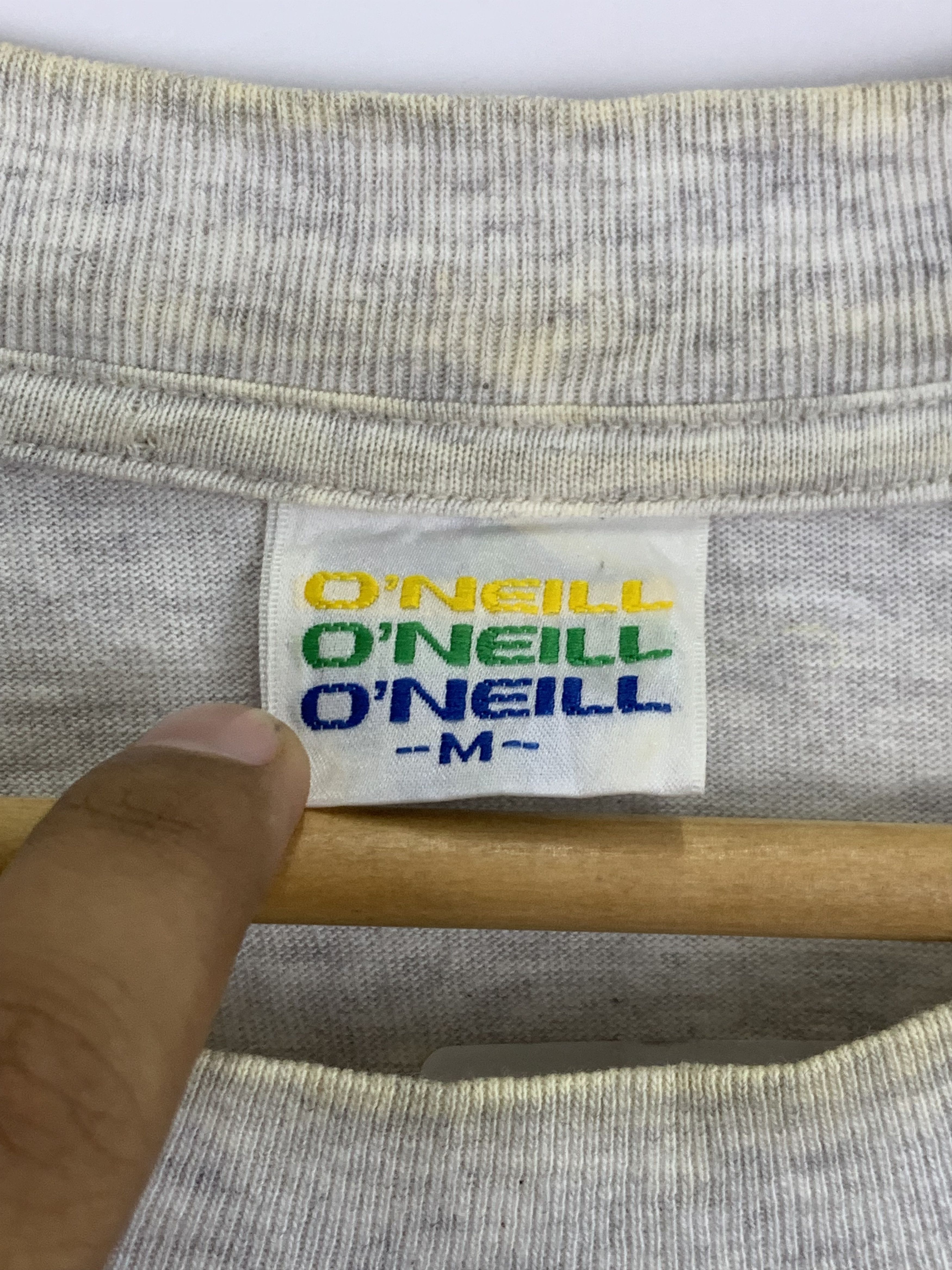 O'Neill × Vintage Vintage 90s Oneill Leaf Made In Japan T Shirt TA0115 Size US M / EU 48-50 / 2 - 5 Thumbnail
