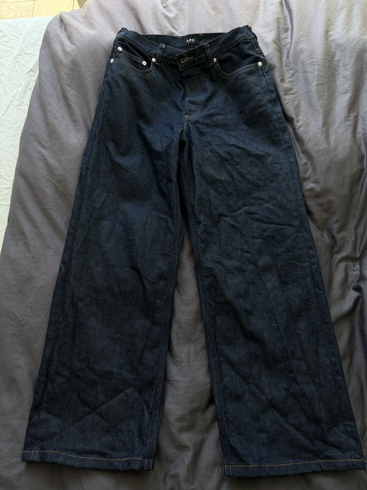 A.P.C. APC Aaron jeans (Raw Indigo) Size US 30 / EU 46 - 1 Thumbnail