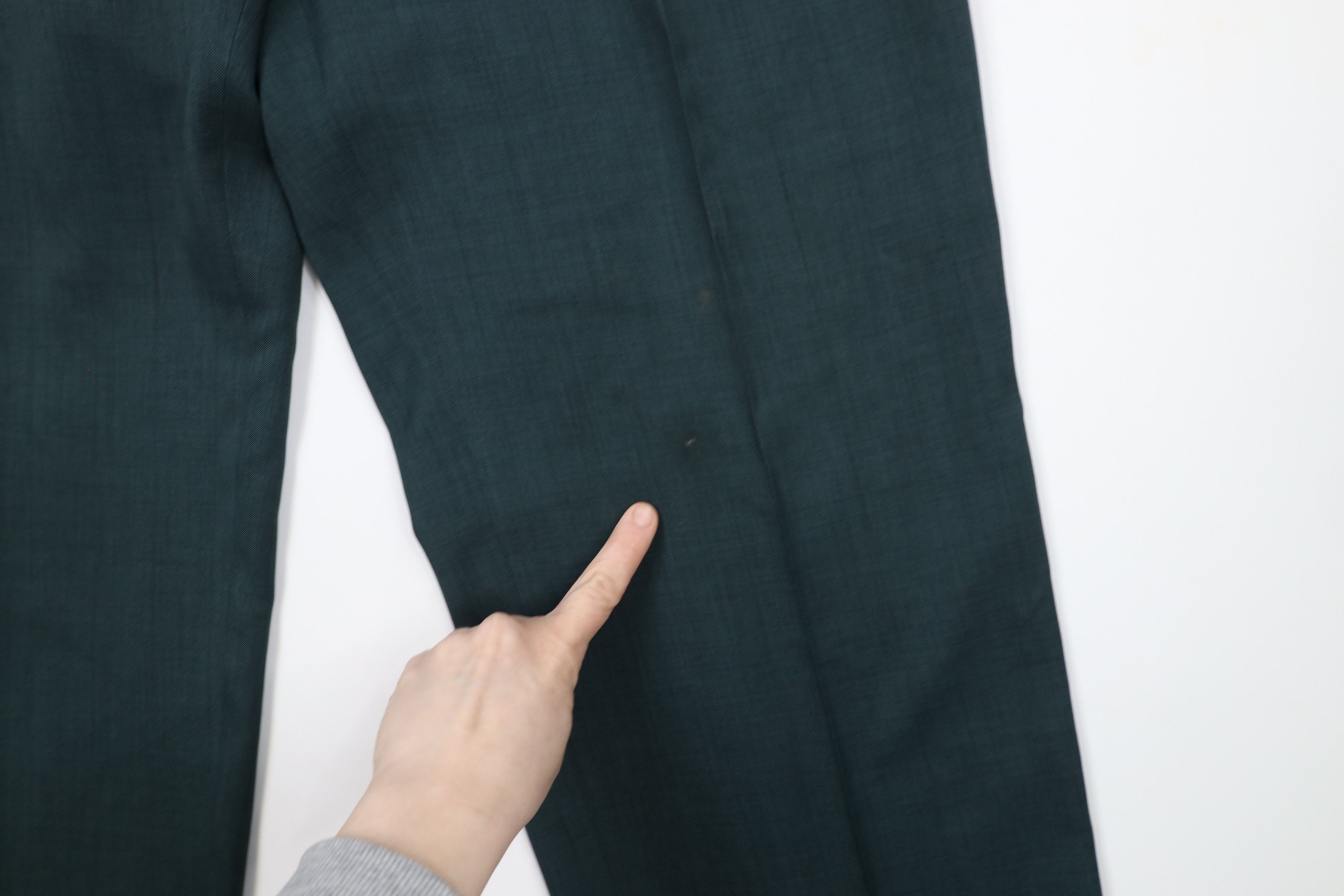 Vintage Vintage 90s Streetwear Wide Leg Chino Pants Heather Green Size US 34 / EU 50 - 5 Thumbnail