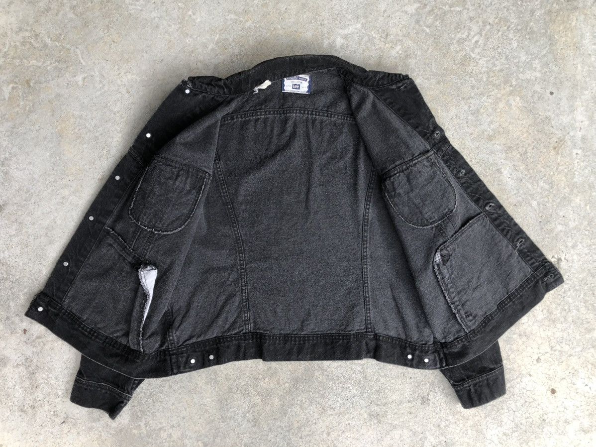 If Six Was Nine Vintage 90s Lee Denim Jacket Distressed Jeans Baggy Size US XL / EU 56 / 4 - 9 Thumbnail