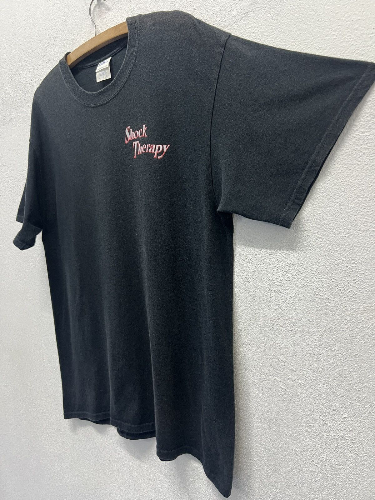 If Six Was Nine × Vintage Vintage Shock Therapy Automotive Rat Fink Parody shirt Size US L / EU 52-54 / 3 - 5 Thumbnail