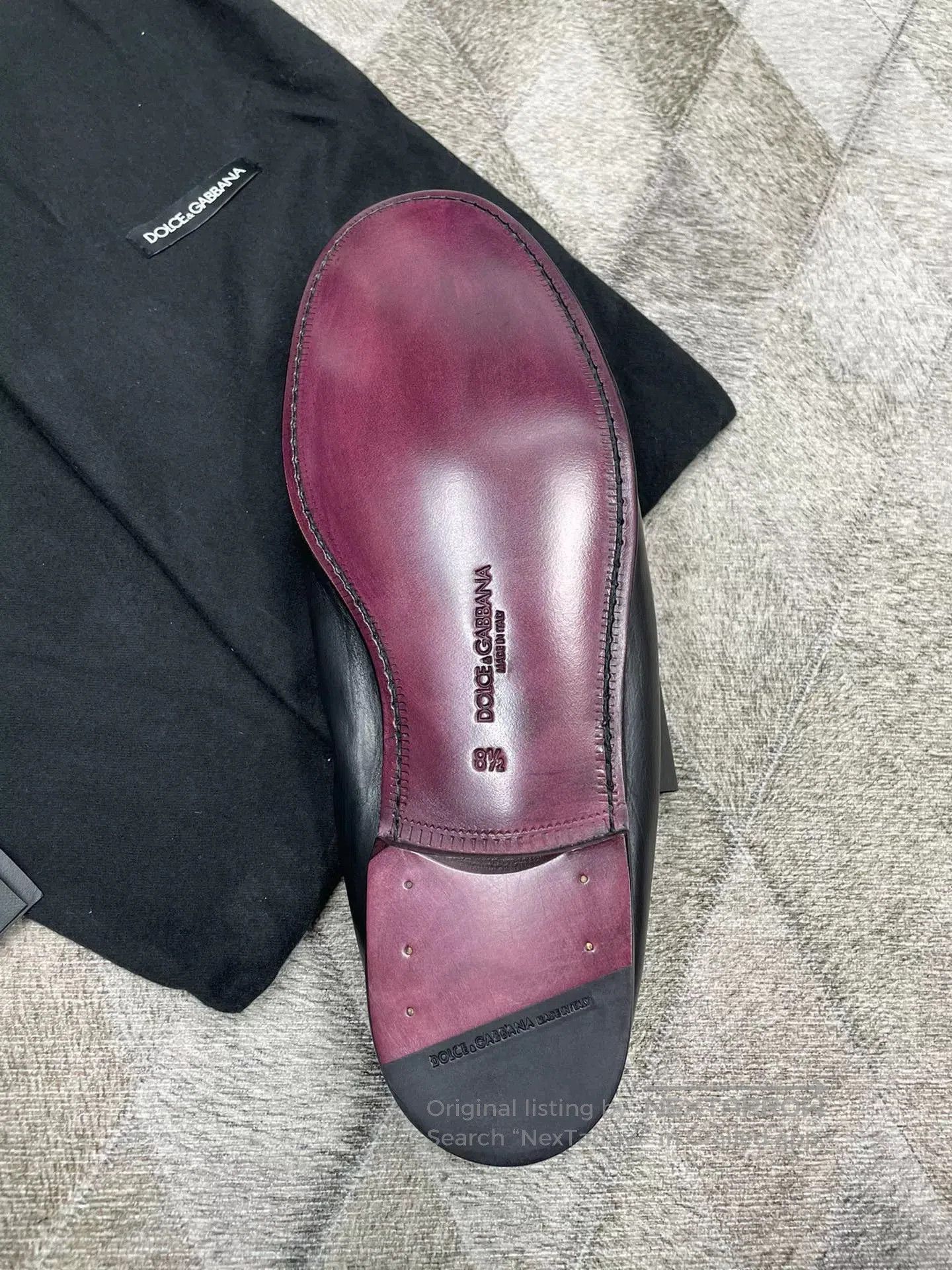 Dolce & Gabbana Dolce & Gabbana Crown Embroidered Loafers. Size US 8.5 / EU 41-42 - 5 Thumbnail