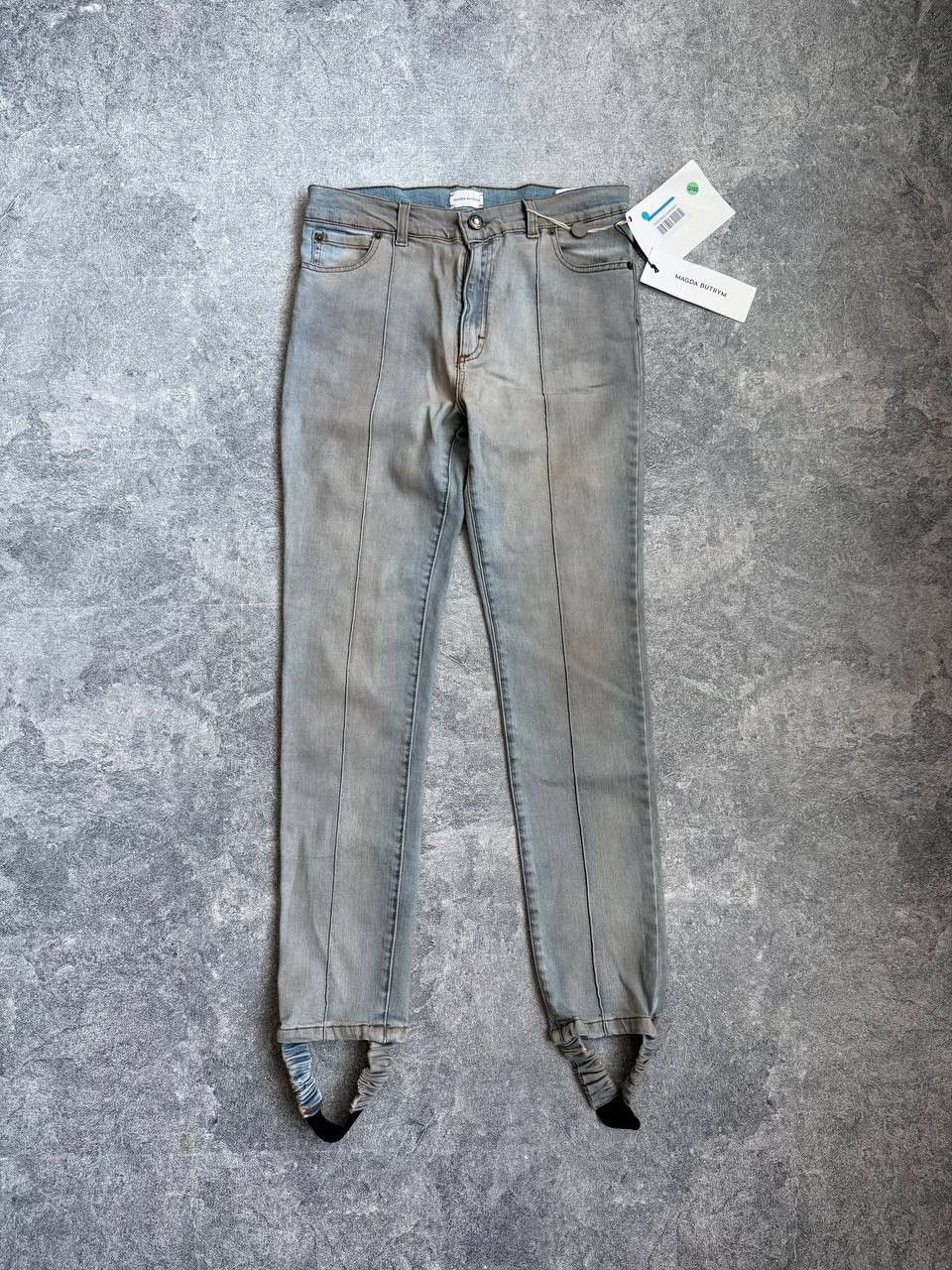 Magda Butrym NWT MAGDA BUTRYM Stirrup Skinny Jeans RRP 400$ Size 36 Size 38" / US 16 / IT 52 - 1 Thumbnail