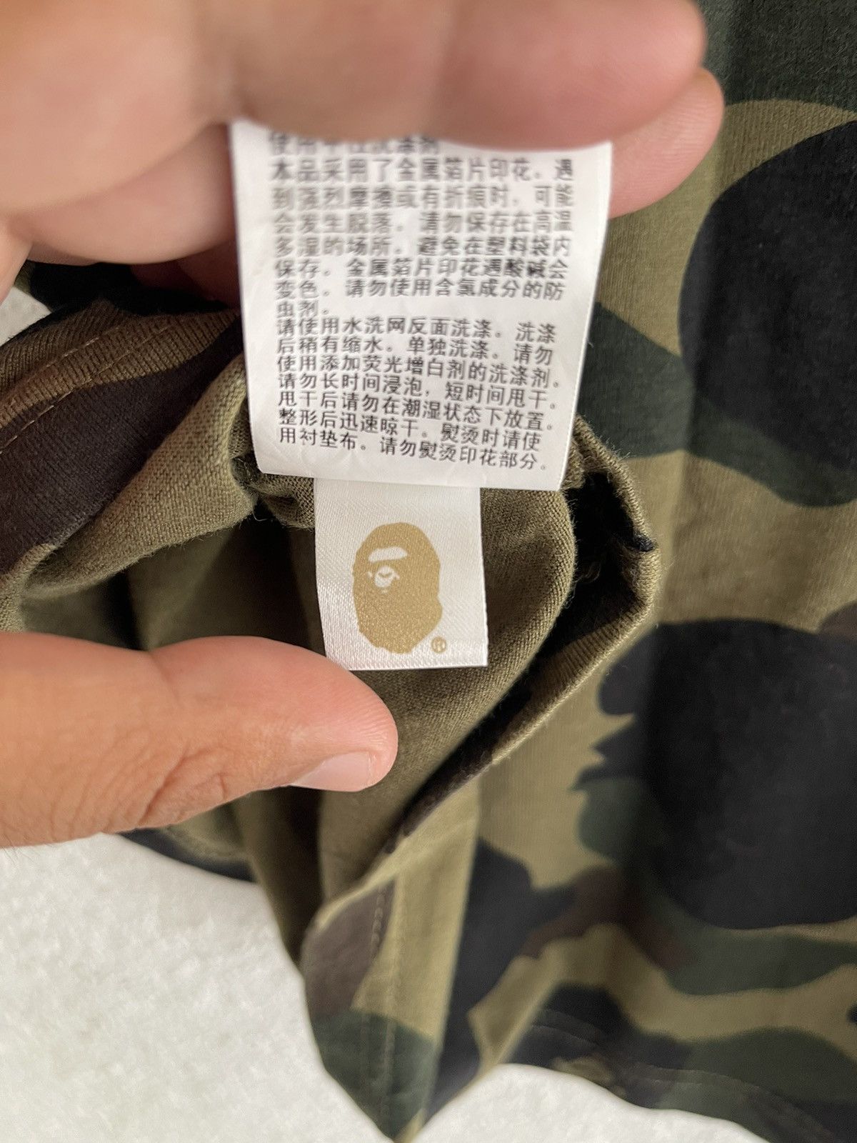 Bape 1st Camo Foil Bape Sta Tee Size XS / US 0-2 / IT 36-38 - 9 Thumbnail