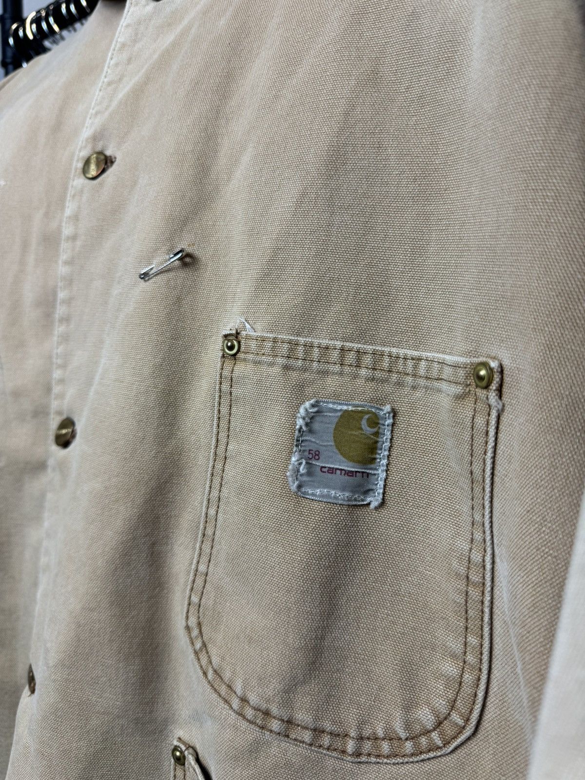 Carhartt Vintage 90s Carhartt Barn Jacket blanket lined XL Size US XL / EU 56 / 4 - 10 Thumbnail