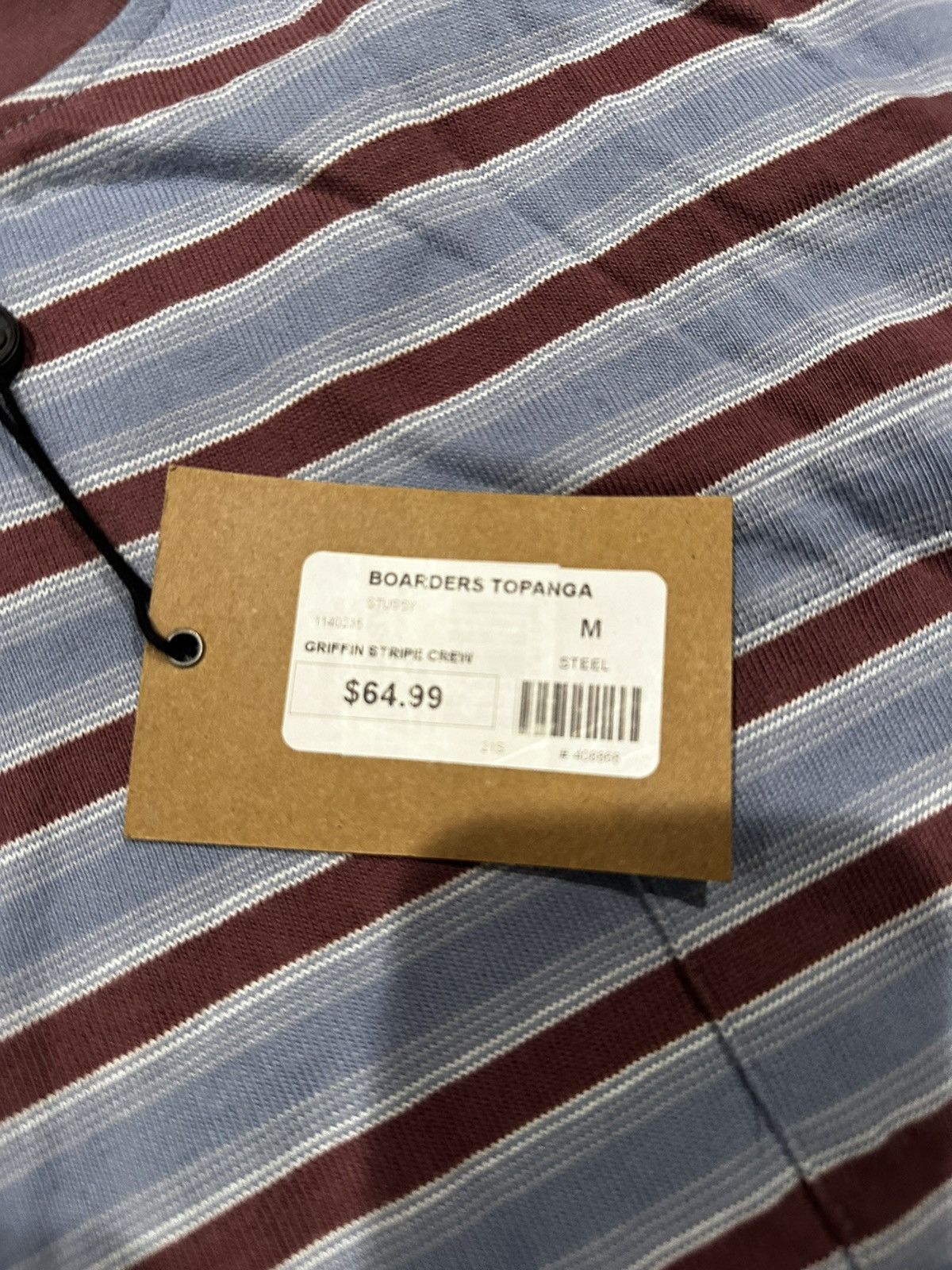 Stussy Stussy Griffin stripe t-shirt Size US M / EU 48-50 / 2 - 2 Thumbnail