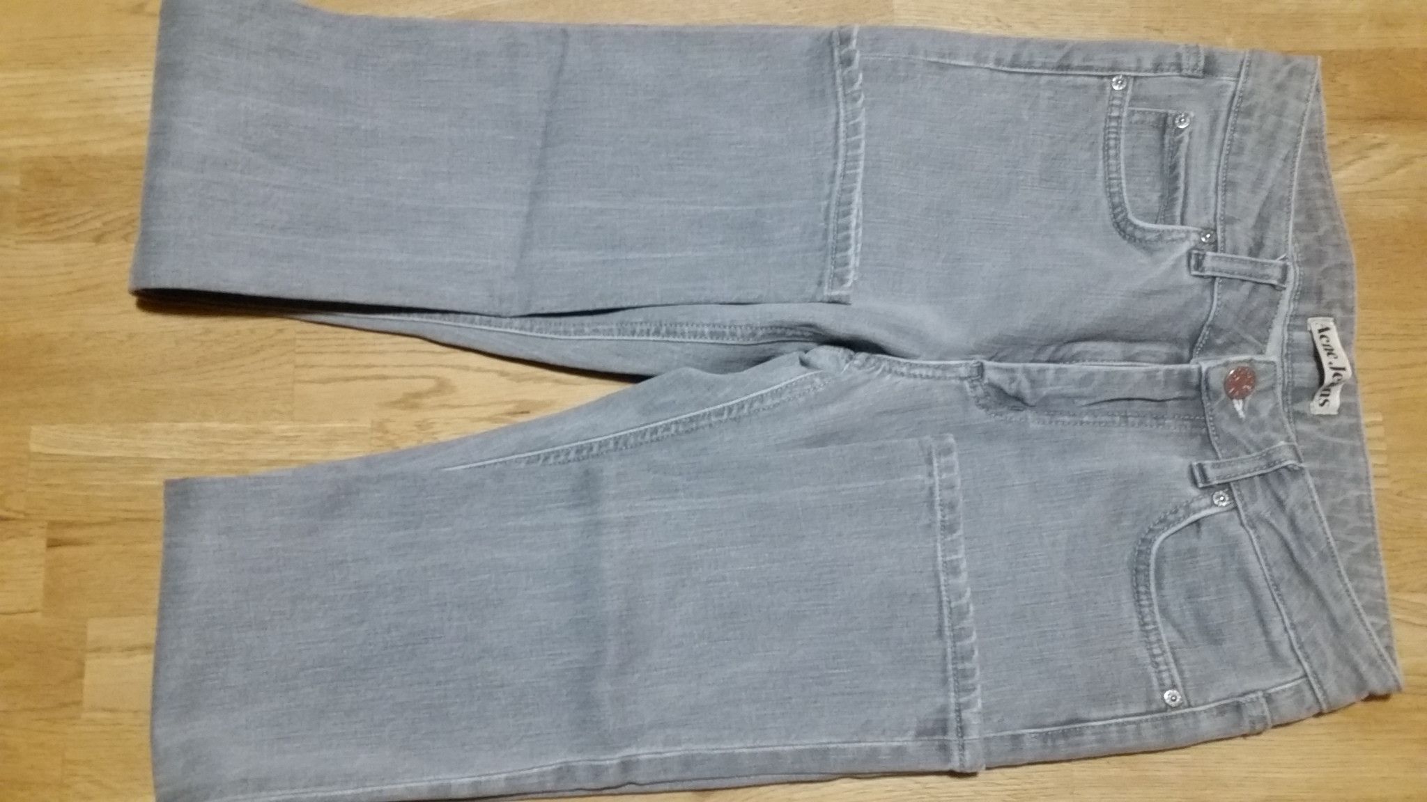 Acne Studios × Naked & Famous × Vintage 💥Acne Hex Gray slim skinny W28 L32 28/32 vintage stretch 29 Size US 28 / EU 44 - 15 Thumbnail