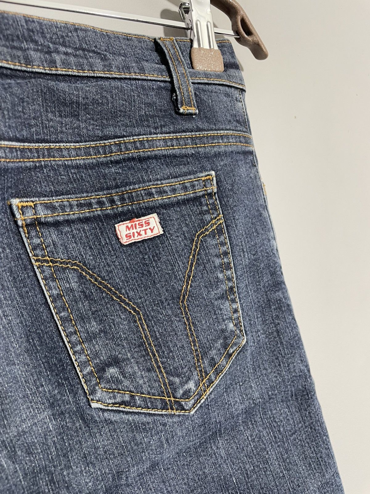 Other Rare Miss Sixty Low rise y2k blue denim jeans size28 Size 28" / US 6 / IT 42 - 10 Thumbnail