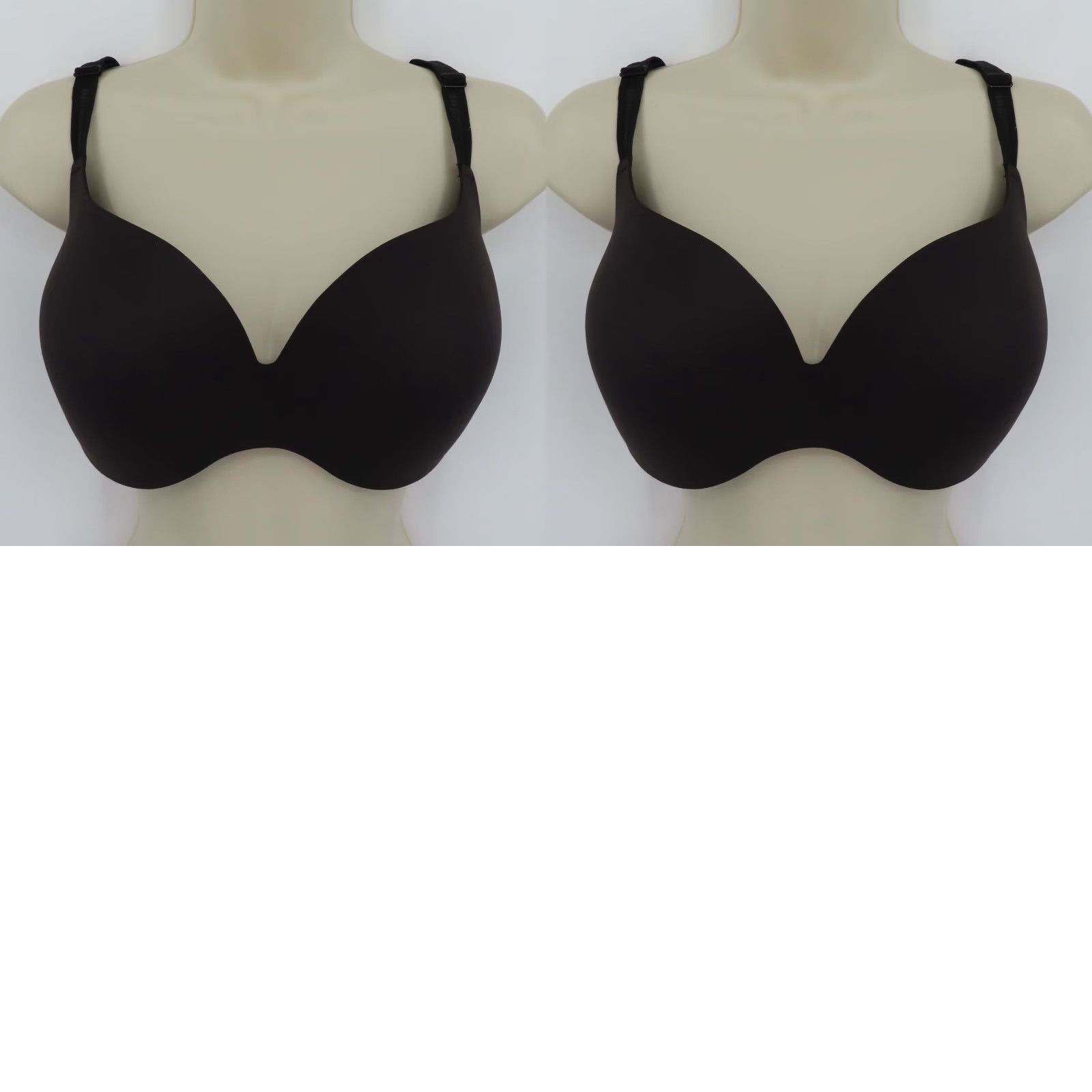 Vintage Maidenform Bra 36D DM0070 Dreamwire Back Smoothing Underwire Solid Black Women Size ONE SIZE - 9 Thumbnail