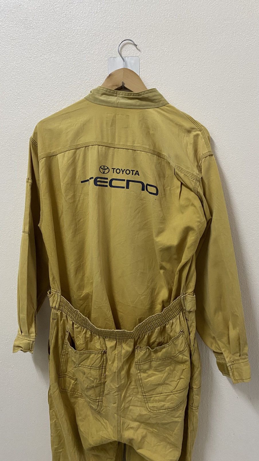 Vintage Vtg Toyota Tecno Overalls Jacket Workwear Size US L / EU 52-54 / 3 - 3 Thumbnail