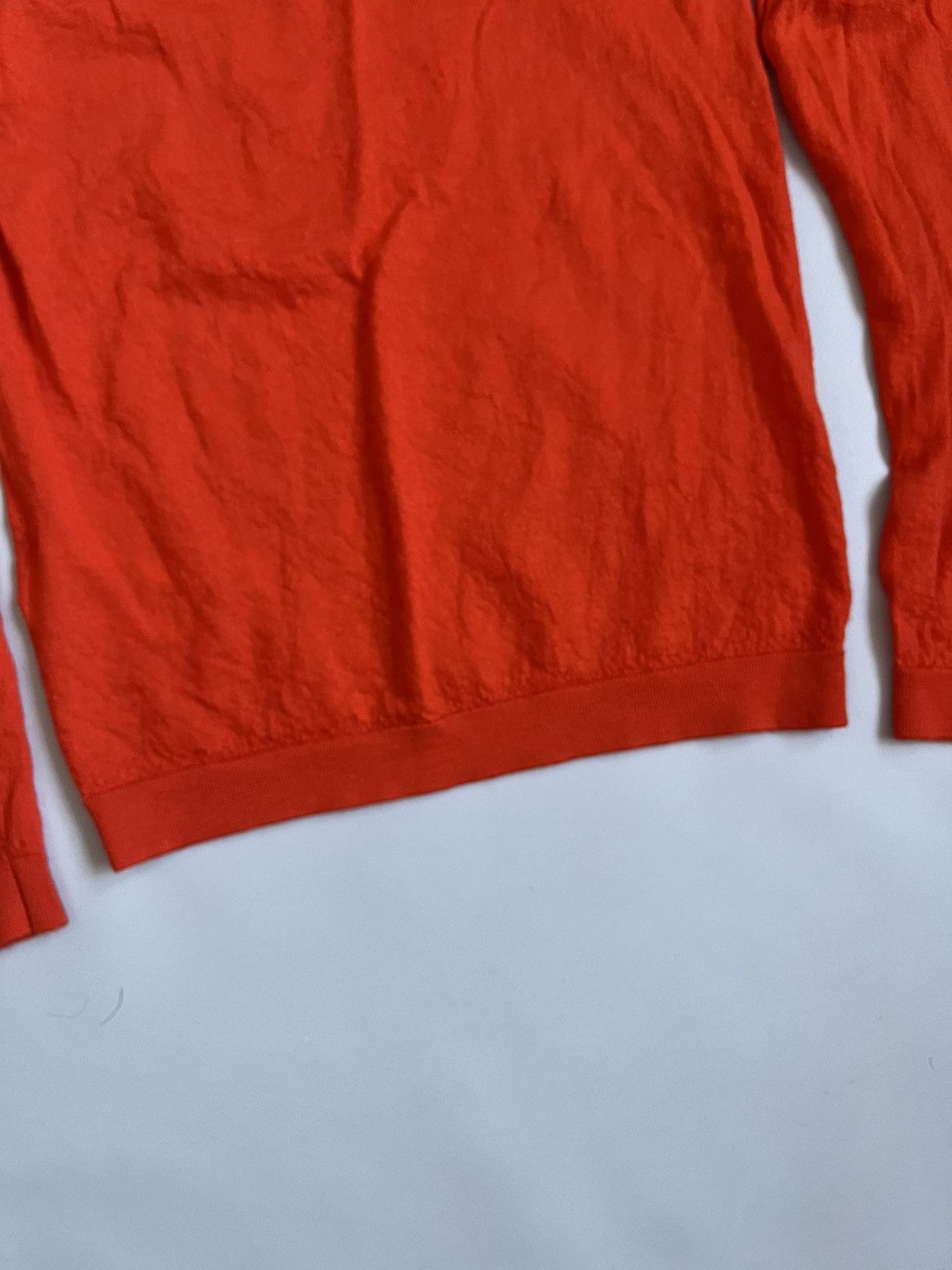 Ralph Lauren Purple Label Ralph Lauren Purple Label Women Orange Cashmere Knit Sweater Size S / US 4 / IT 40 - 15 Thumbnail
