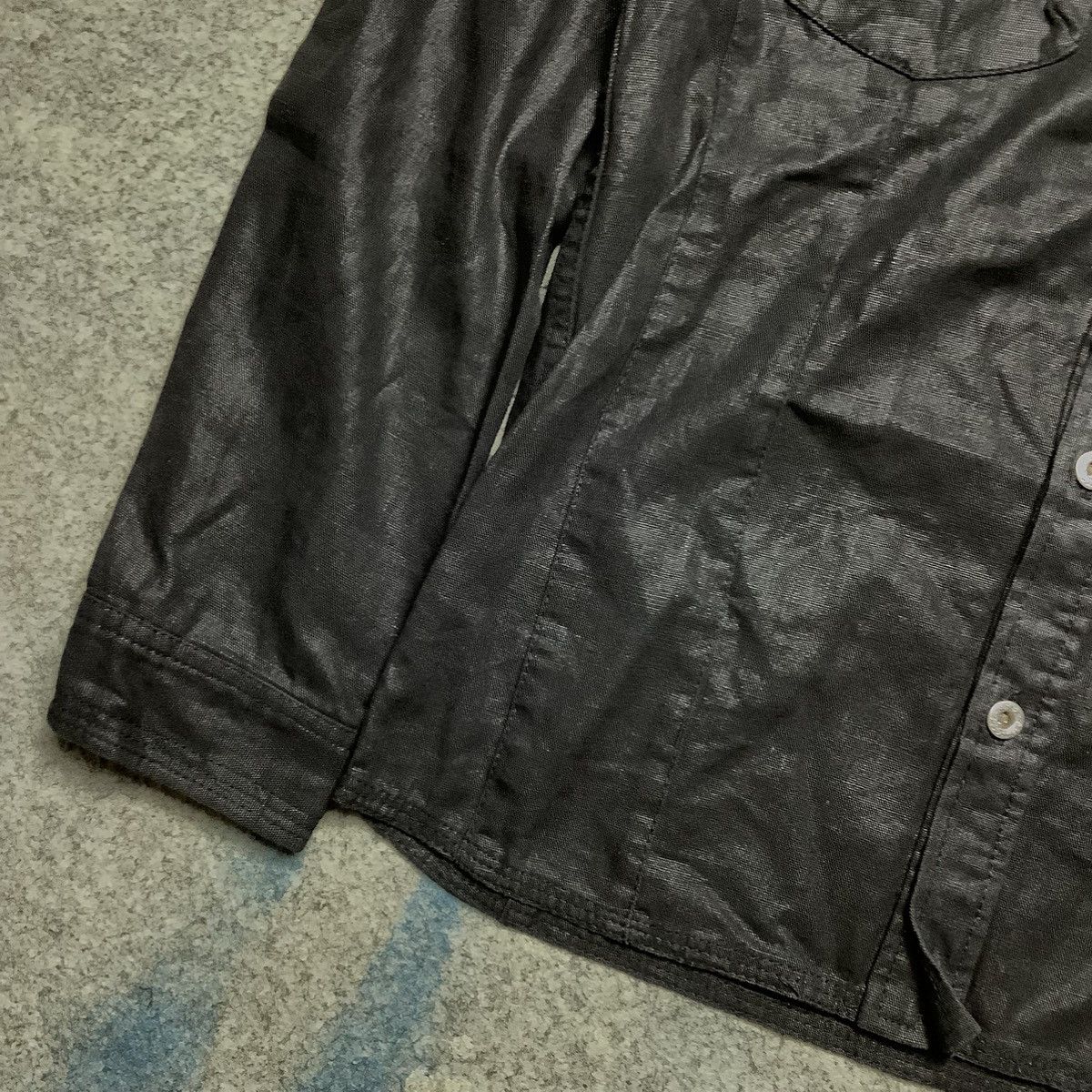 Tornado Mart 2000s Tonardo Mart Blak Raw Shirt Size US M / EU 48-50 / 2 - 3 Thumbnail