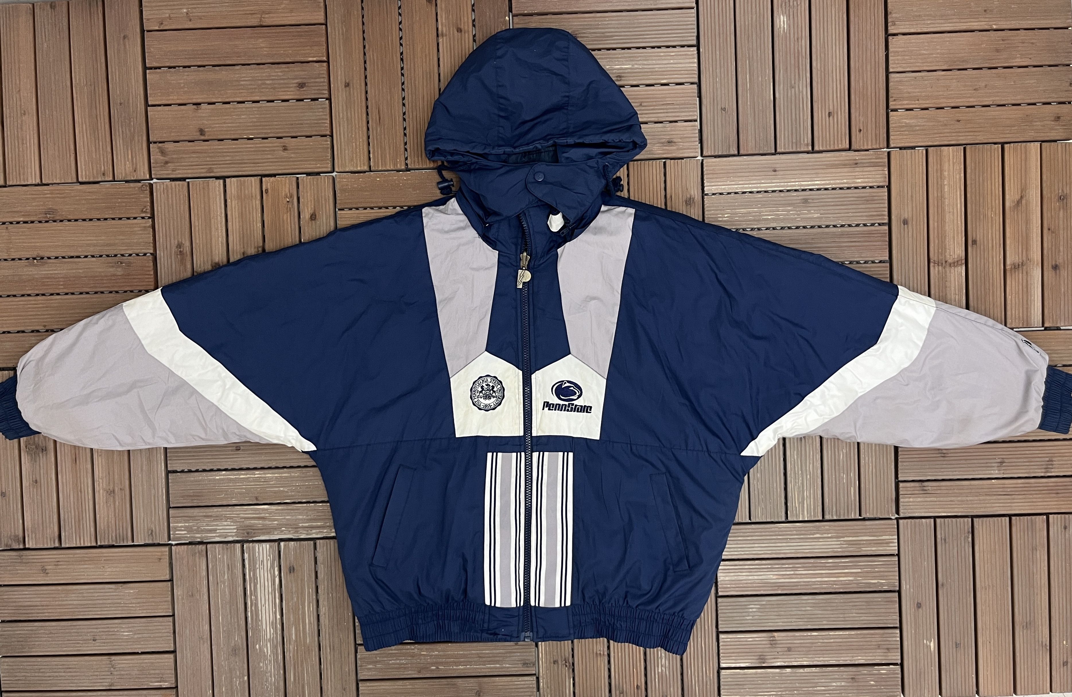 Vintage Penn State Nittany Lions Reversible Vintage Puffer Jacket Size US XL / EU 56 / 4 - 6 Thumbnail
