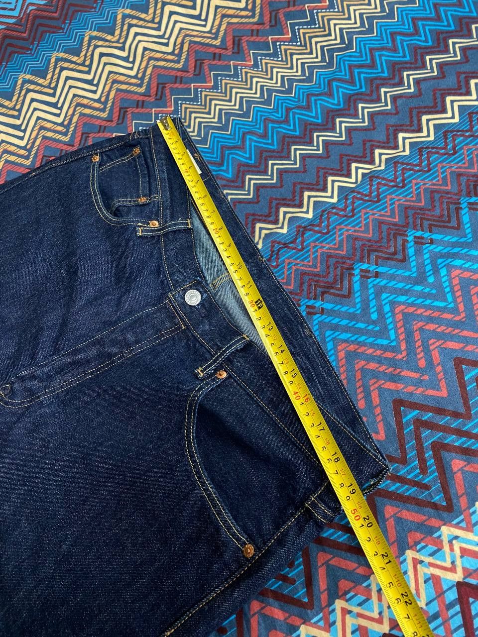 Levi's vintage blue jeans Levi's 501 crazy Y2K w38 streetwear Size US 38 / EU 54 - 11 Thumbnail