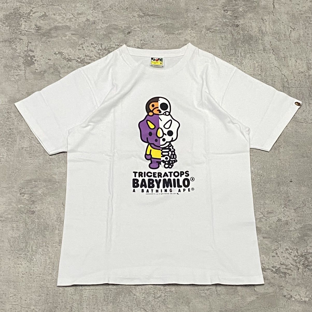 Bape Baby Milo Triceratos Tee Size US M / EU 48-50 / 2 - 1 Thumbnail