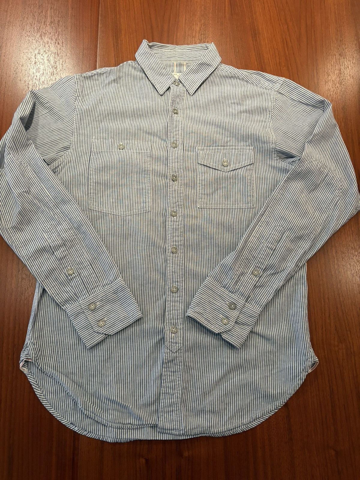 Rag & Bone Rag & Bone hickory striped workwear shirt medium Size US M / EU 48-50 / 2 - 1 Thumbnail
