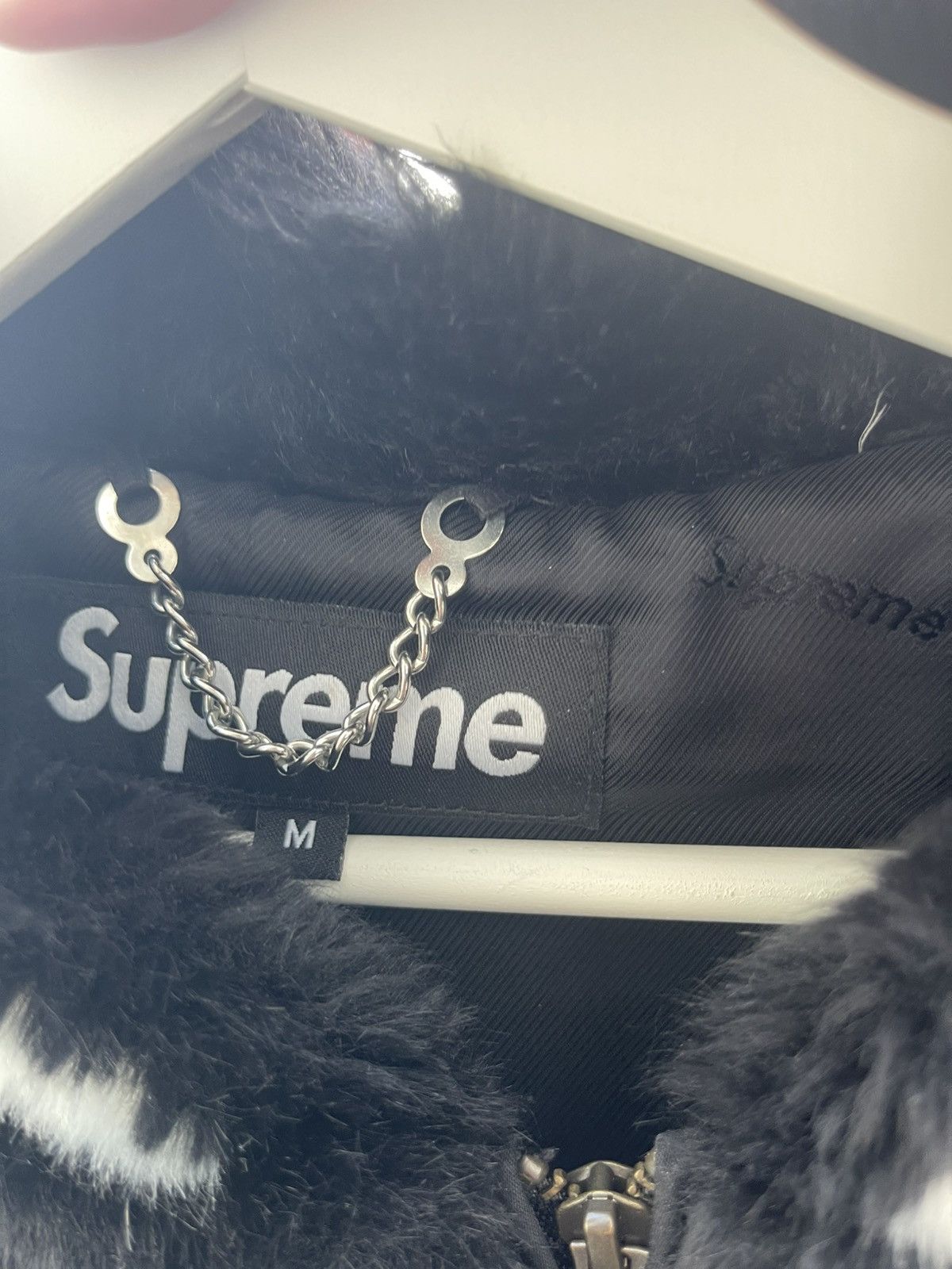 Supreme SUPREME FAUX FUR VARSITY JACKET Size US M / EU 48-50 / 2 - 5 Thumbnail