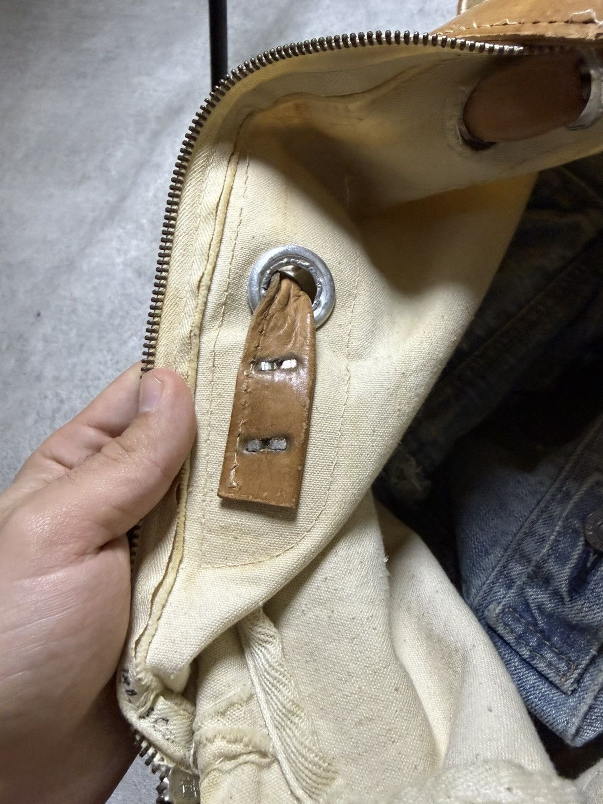 Handmade US 1973SS Army Handmade Skull Bag RRL Military Ralph Lauren Size ONE SIZE - 19 Thumbnail