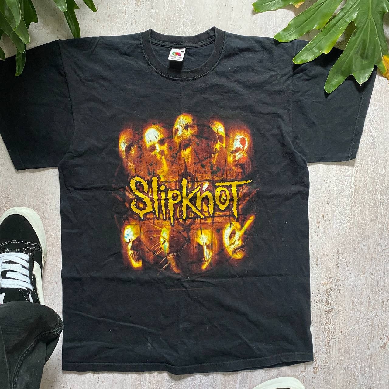 Slipknot VINTAGE Y2K 2007 SLIPKNOT OFFICIAL TOUR MERCH BAND TEE 66 Size US L / EU 52-54 / 3 - 3 Thumbnail