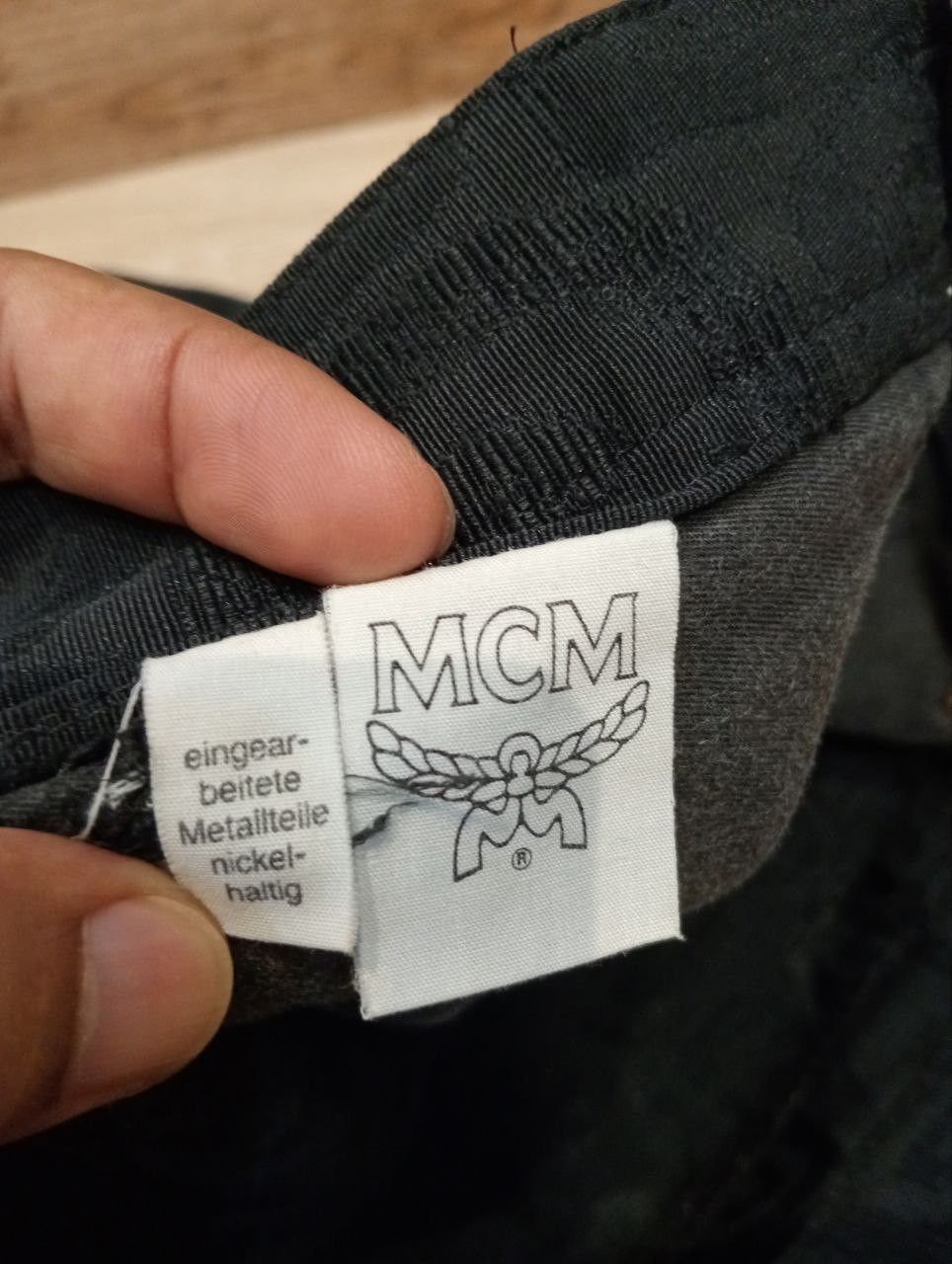 MCM VINTAGE MCM DE LUXE BLACK PANTS Size 27" / US 4 / IT 40 - 9 Thumbnail