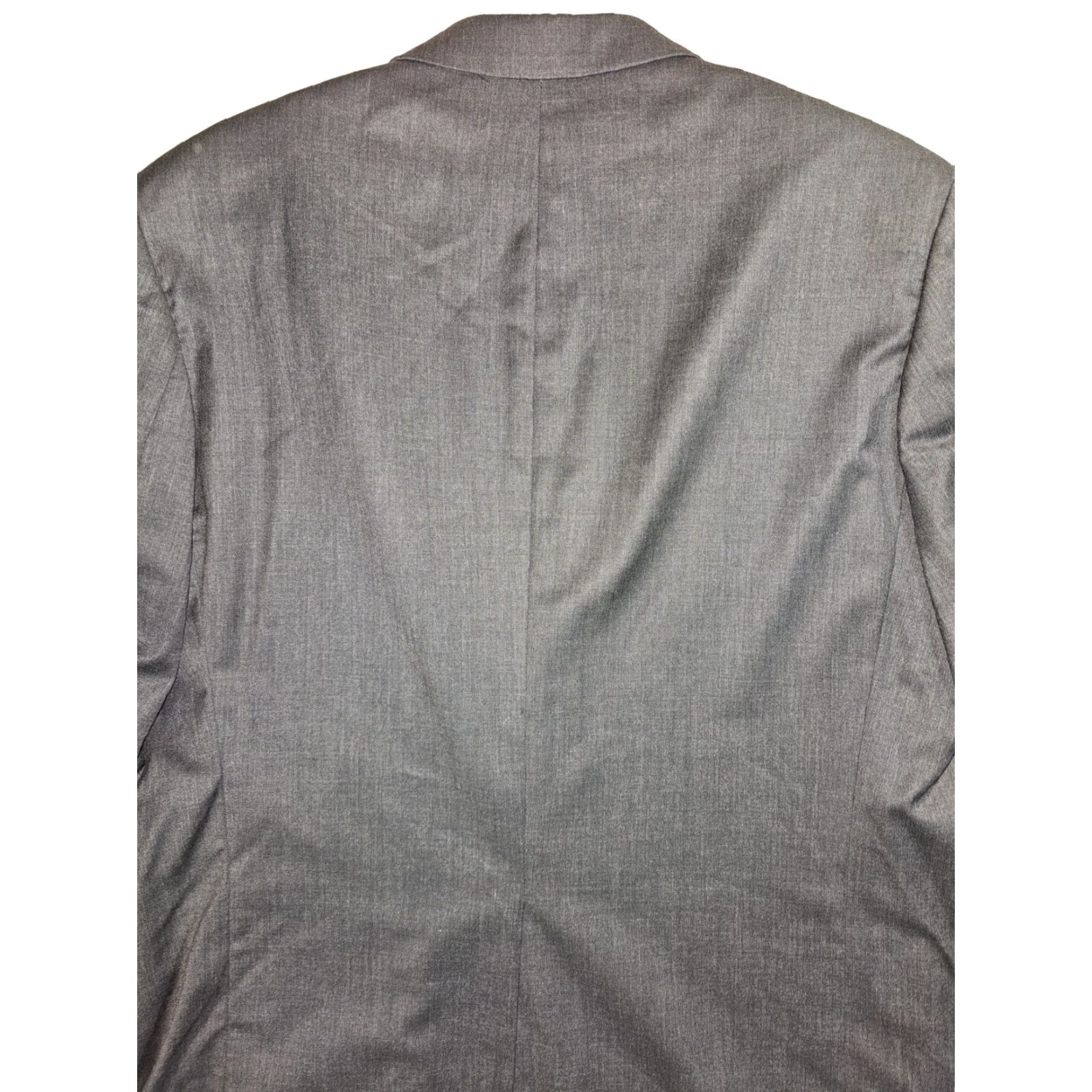 Ralph Lauren Ralph Lauren Sport Coat 100% Wool Charcoal Gray 44R Men Single-Breasted Notch Lapel Two-Button Jacket Suit Coat, Regular Fit, Vintage No Size 44R - 7 Thumbnail