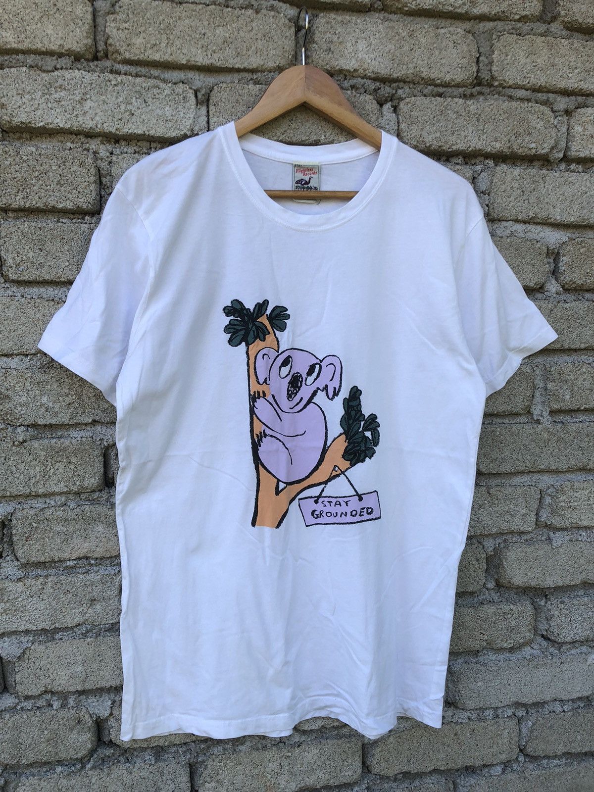 Vintage Vintage Flightless Record Wet Ass Proddy Koala Tshirt Size US M / EU 48-50 / 2 - 3 Thumbnail
