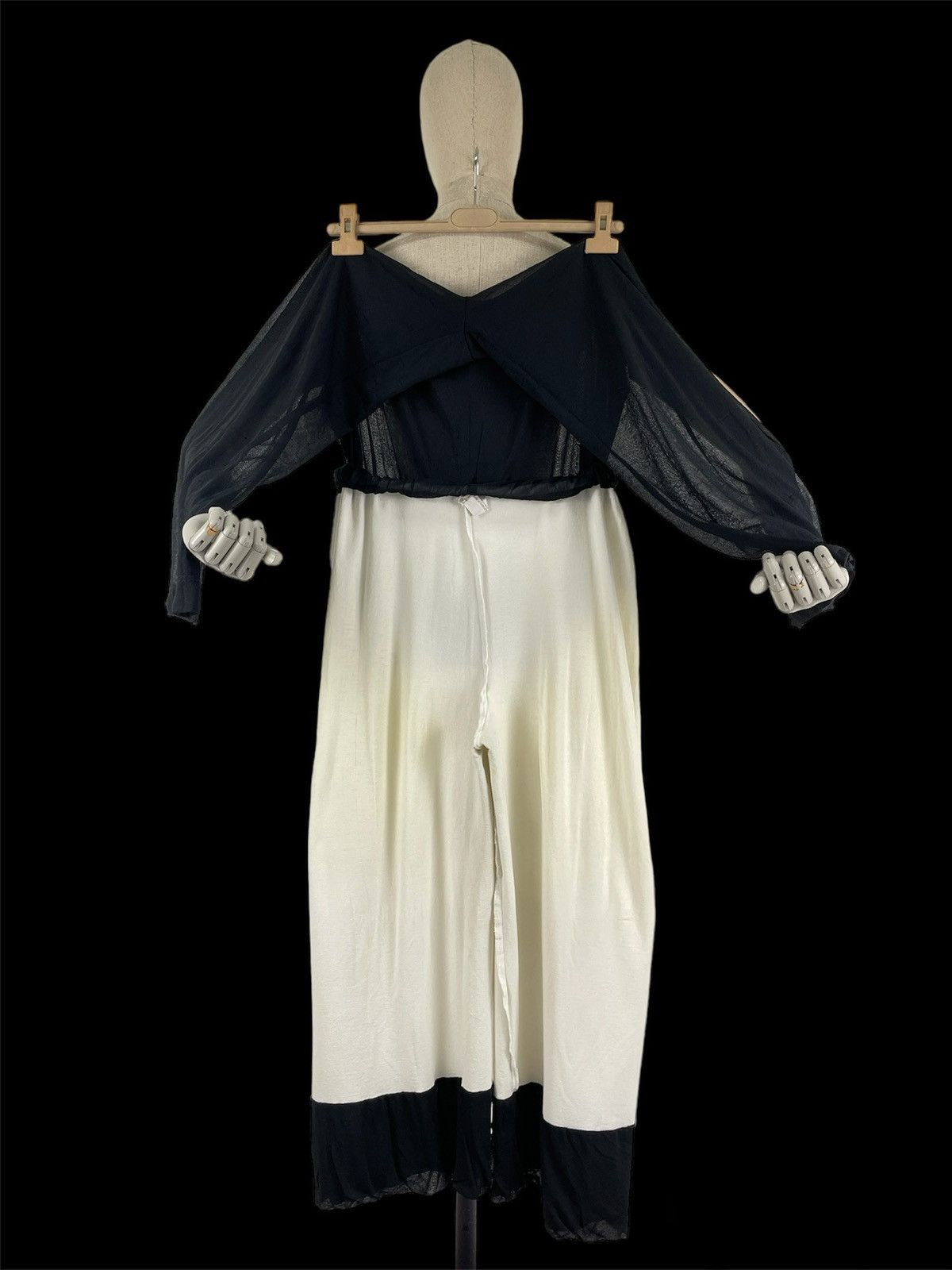 Designer × Rundholz RUNDHOLZ Oversize Germany Mesh Pantalone Trousers Joggers Wide Leg Pants Size 30" / US 8 / IT 44 - 8 Thumbnail