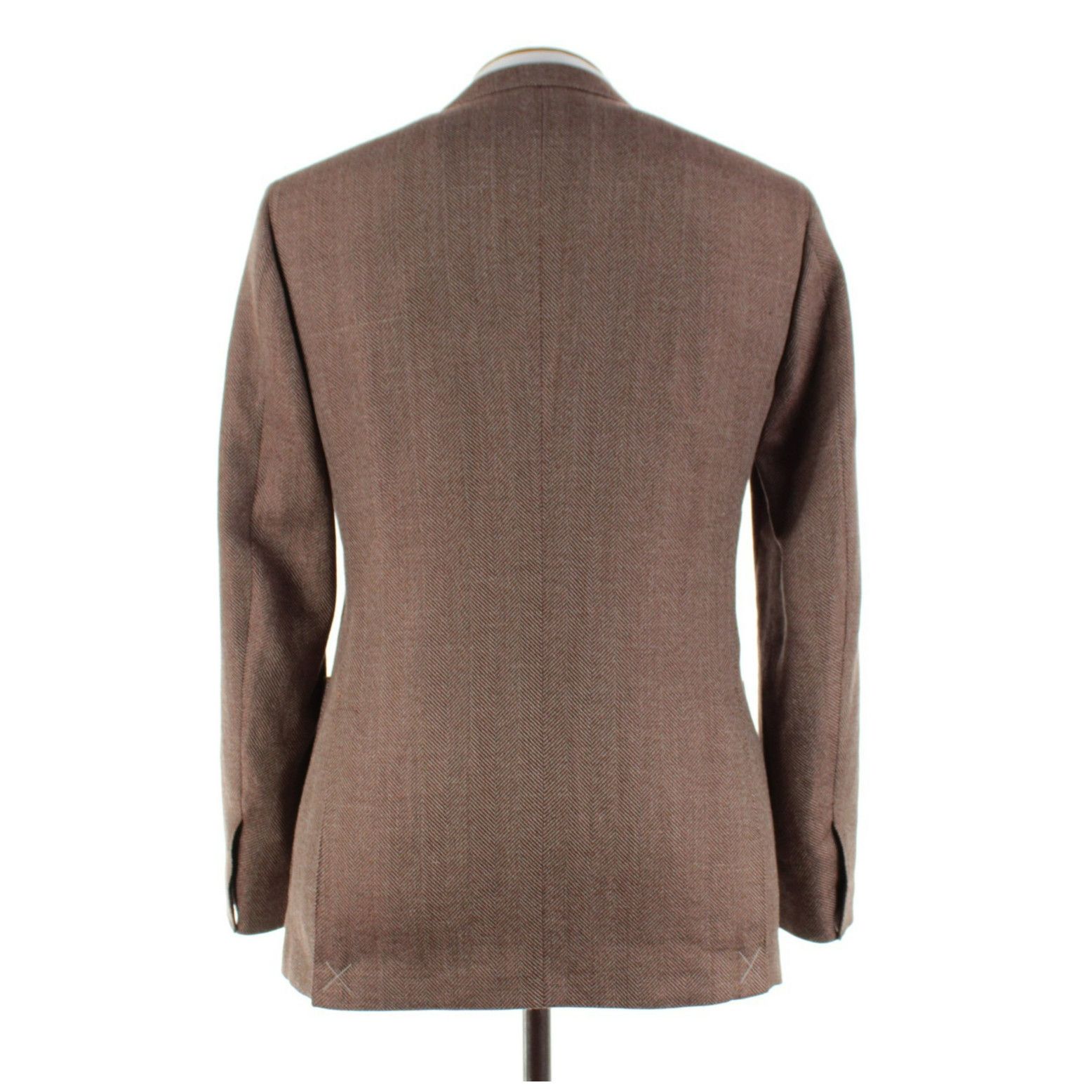 Luciano Barbera Luciano Barbera Sport Coat Size 38 US in Brown Size 38R - 5 Thumbnail
