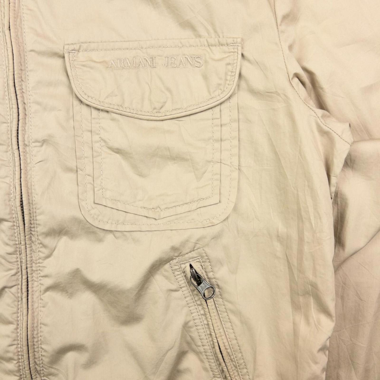 Designer Vintage Armani Jeans Zip Up Jacket Size S Size US S / EU 44-46 / 1 - 5 Thumbnail