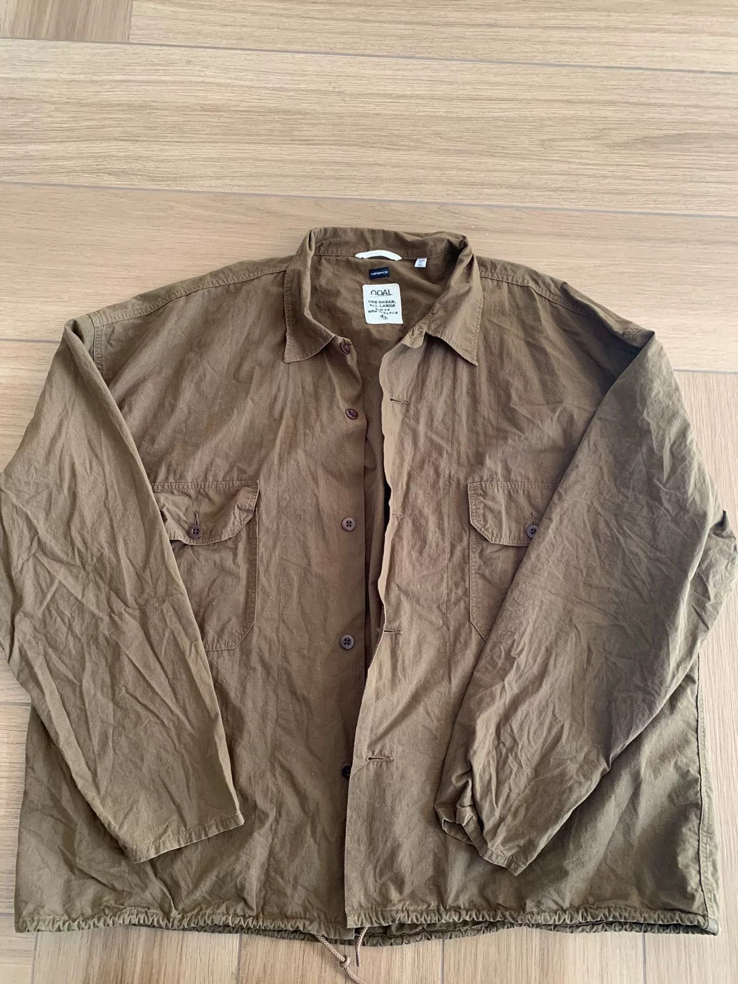Nanamica Nanamica Cotton Wool Deck Jacket Size US XL / EU 56 / 4 - 1 Thumbnail