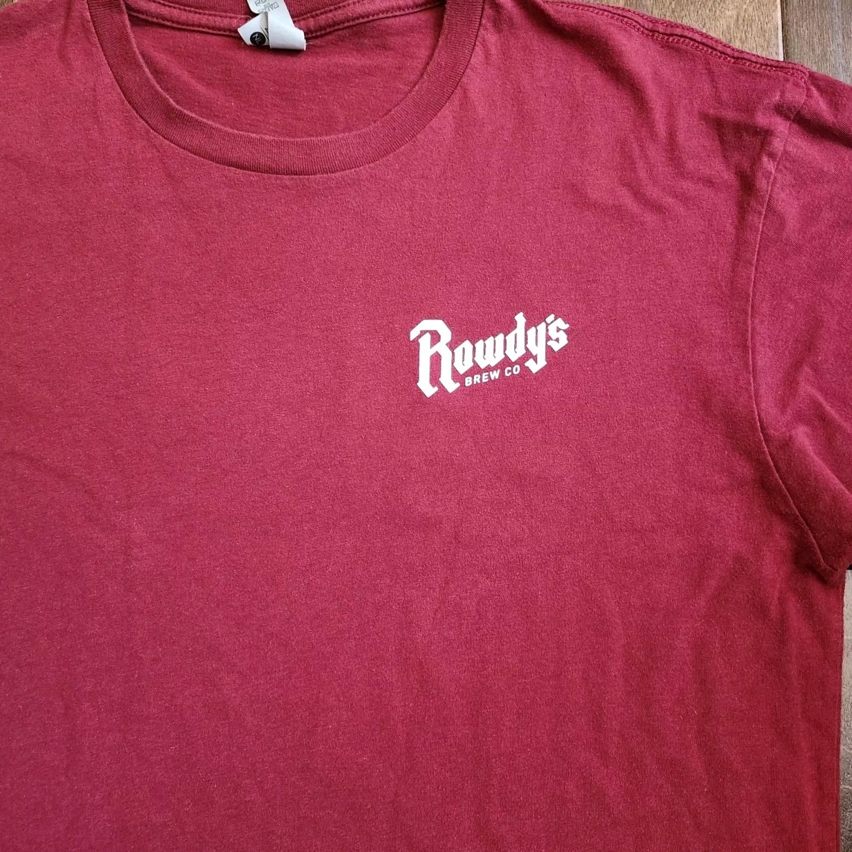 CO Rowdy's Brew Co Men's Red Next Apparel Shirt - Size M Size US M / EU 48-50 / 2 - 4 Thumbnail