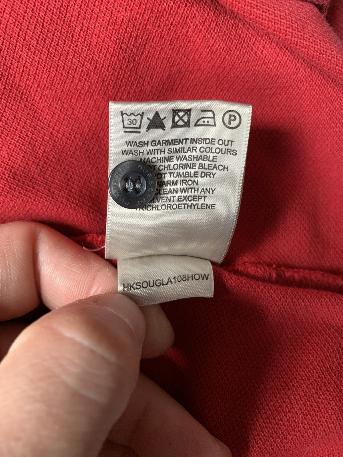 Burberry Burberry vintage Polo t-shirt Size US L / EU 52-54 / 3 - 9 Thumbnail