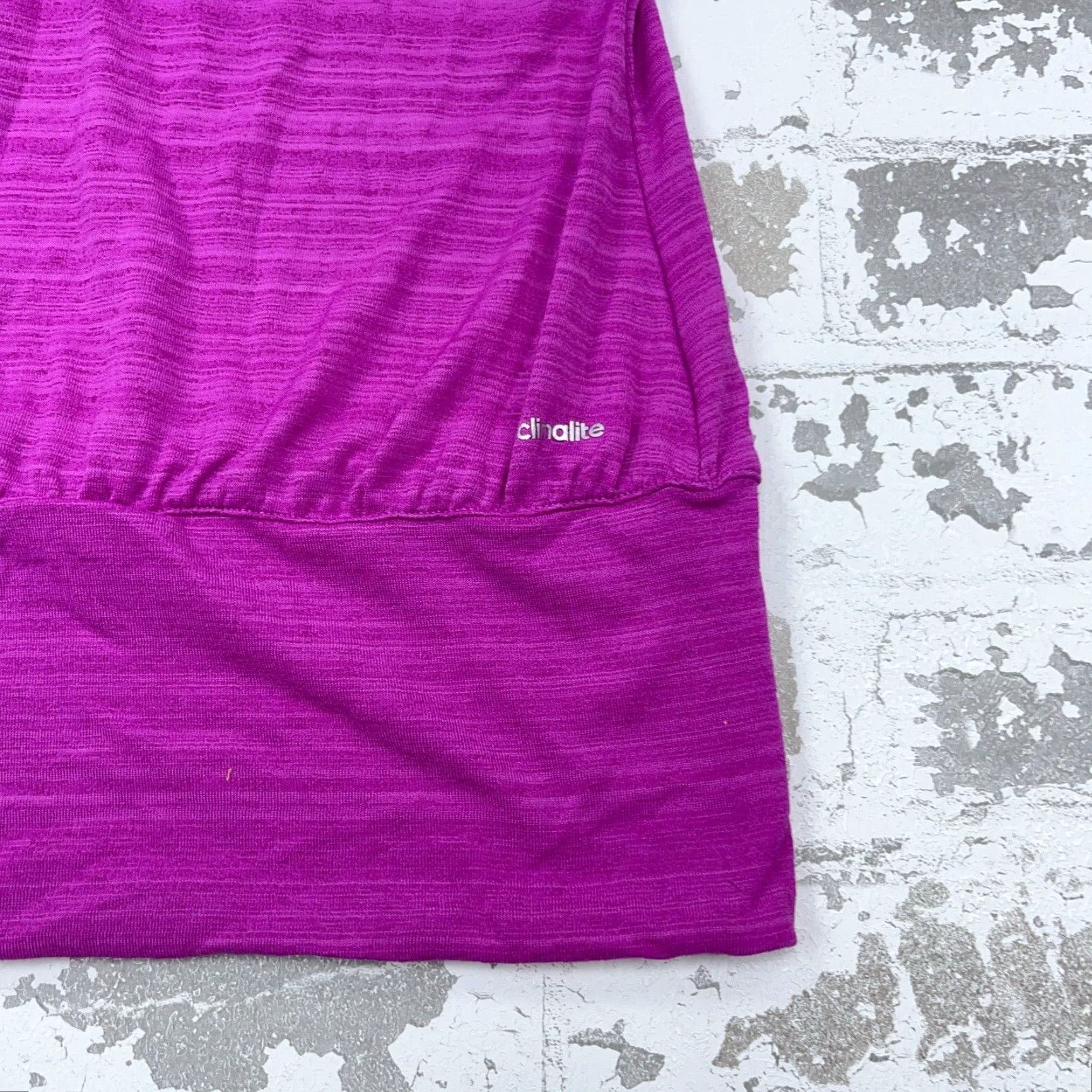 Adidas Adidas Shirt Women Large Pink Pullover Performance Funnel Neck Running Light Size L / US 10 / IT 46 - 7 Thumbnail