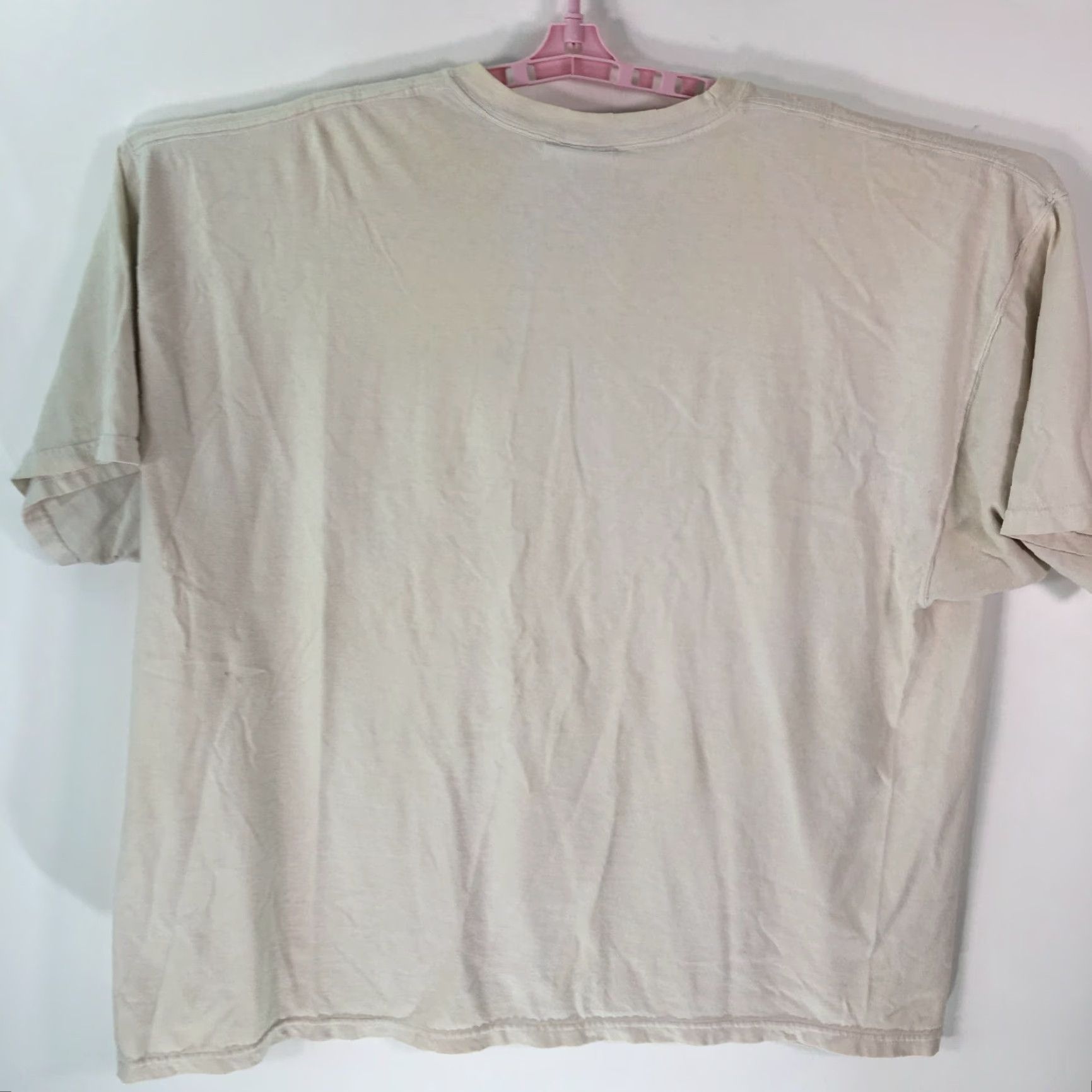 Champion Champion T-Shirt Men 2XL Beige Short Sleeve Crew Neck Breathable Athletic Regular Size XXL Mens Size US XXL / EU 58 / 5 - 2 Thumbnail