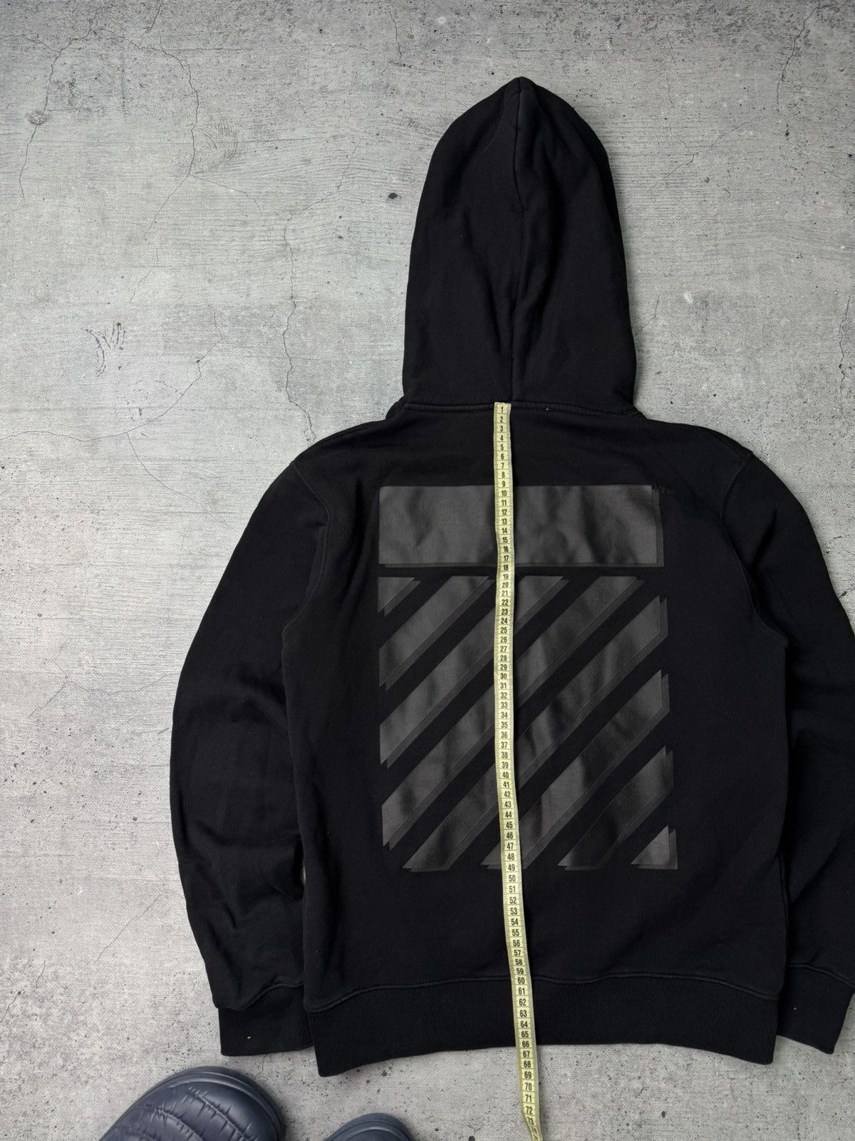 Off-White Black Off-White Over Sized Hoodie Size US S / EU 44-46 / 1 - 6 Thumbnail