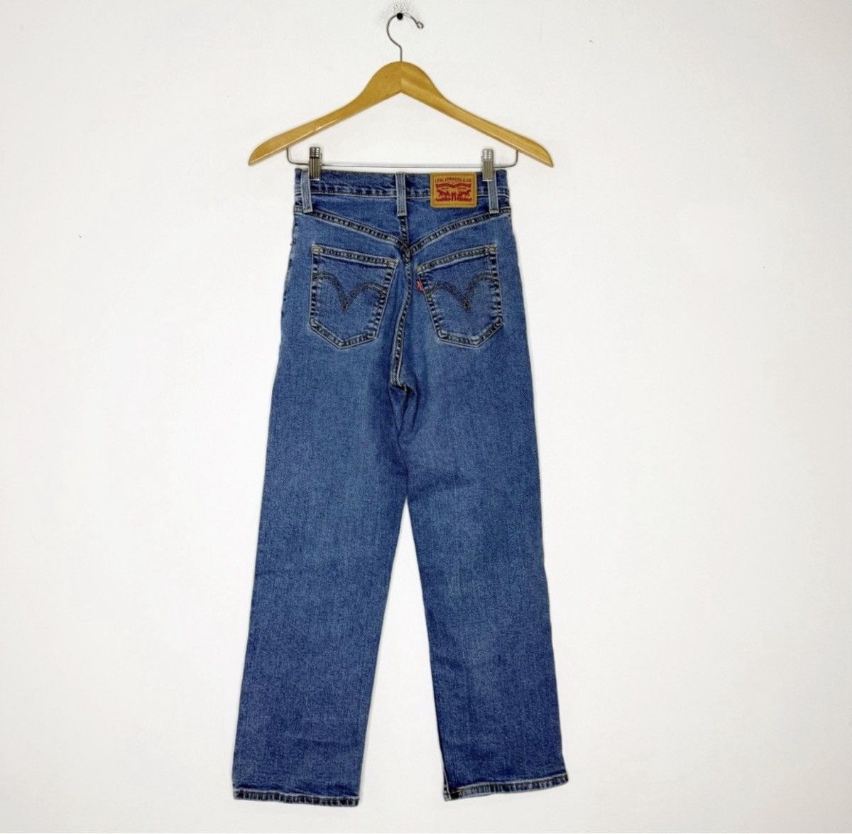 Levi's Levi’s Ribcage Straight Ankle Jeans Size 24 High Rise Size 24" / US 00 / IT 34 - 2 Thumbnail